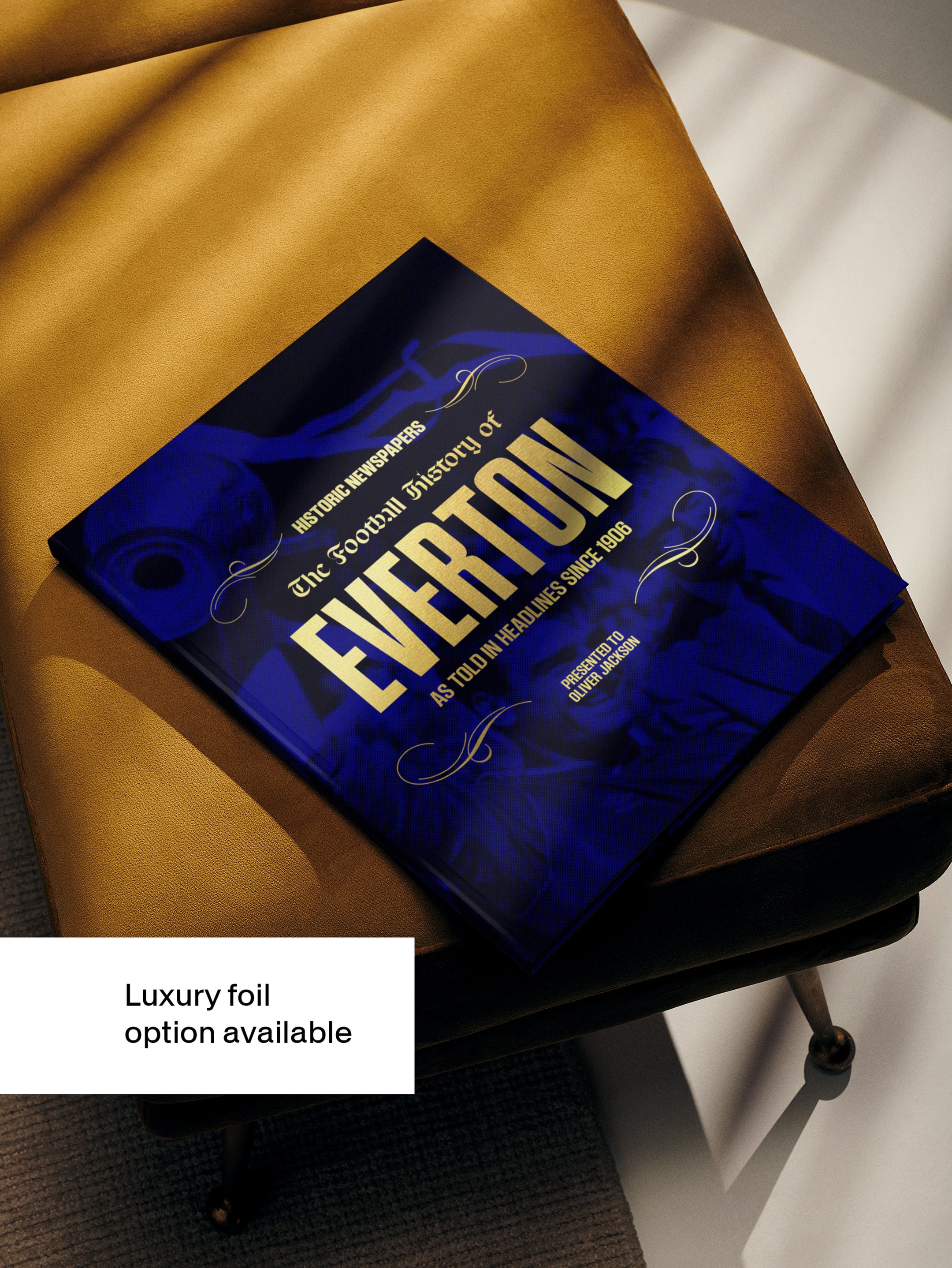 The Football History of Everton Book - Historic Newspapers