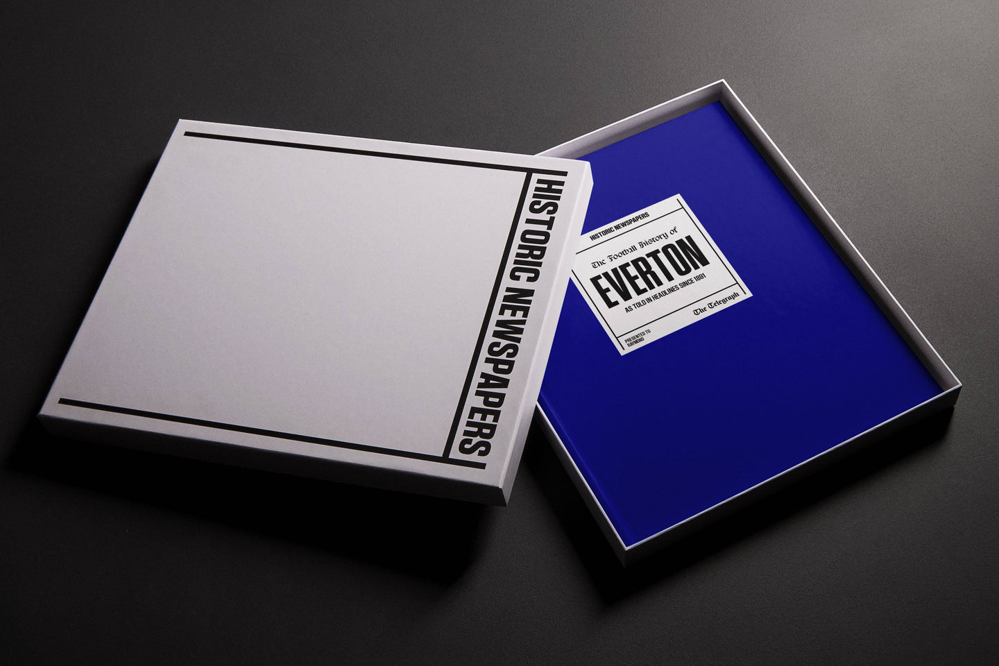 The Football History of Everton Telegraph Edition Book - Historic Newspapers