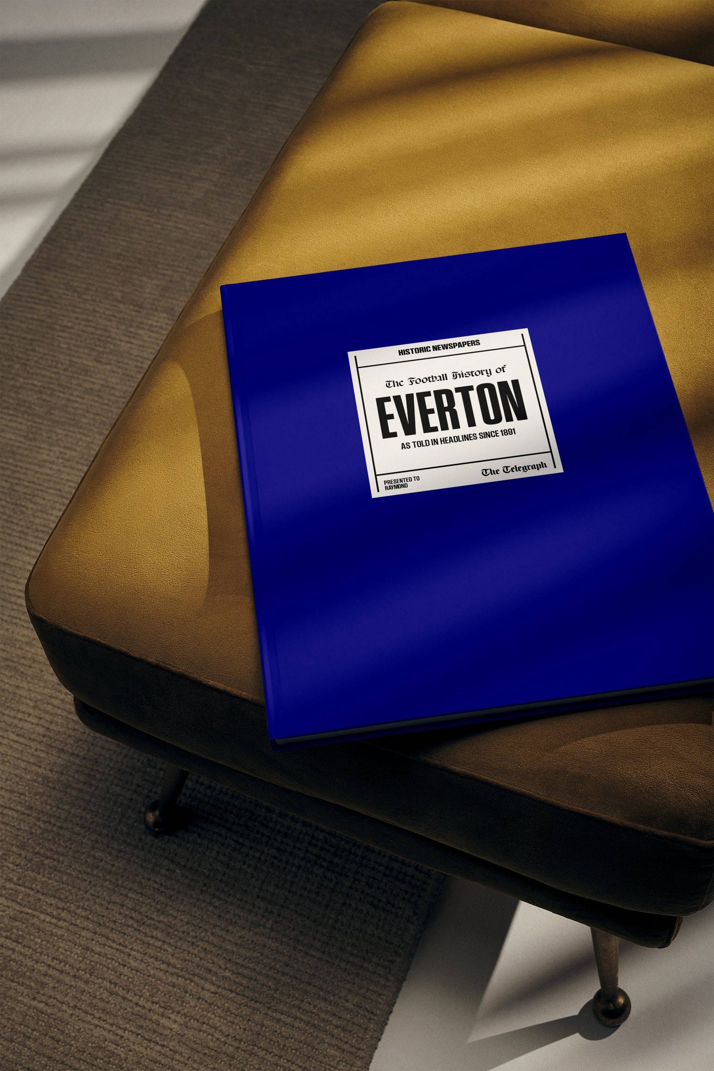 The Football History of Everton Telegraph Edition Book - Historic Newspapers