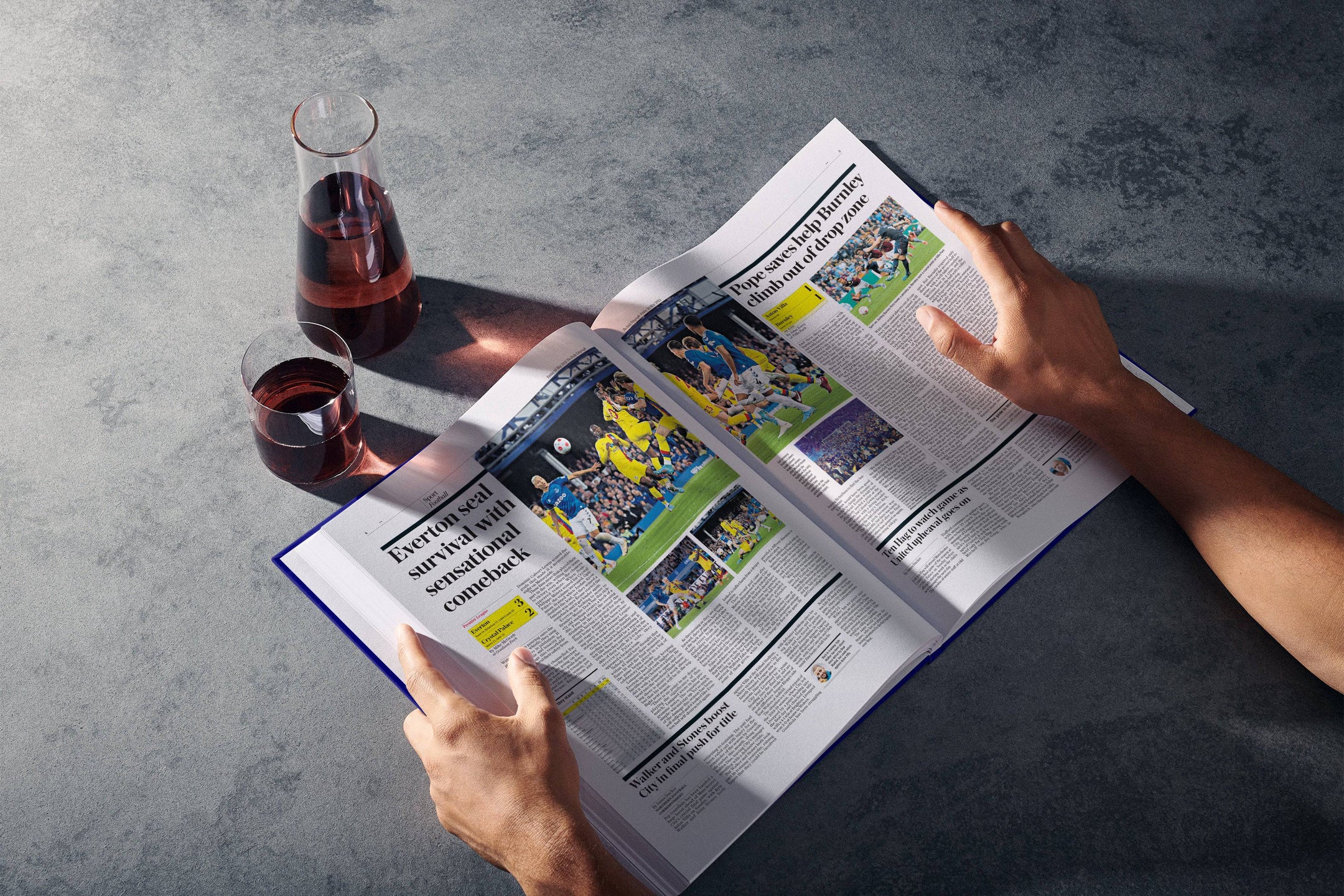 The Football History of Everton Telegraph Edition Book - Historic Newspapers
