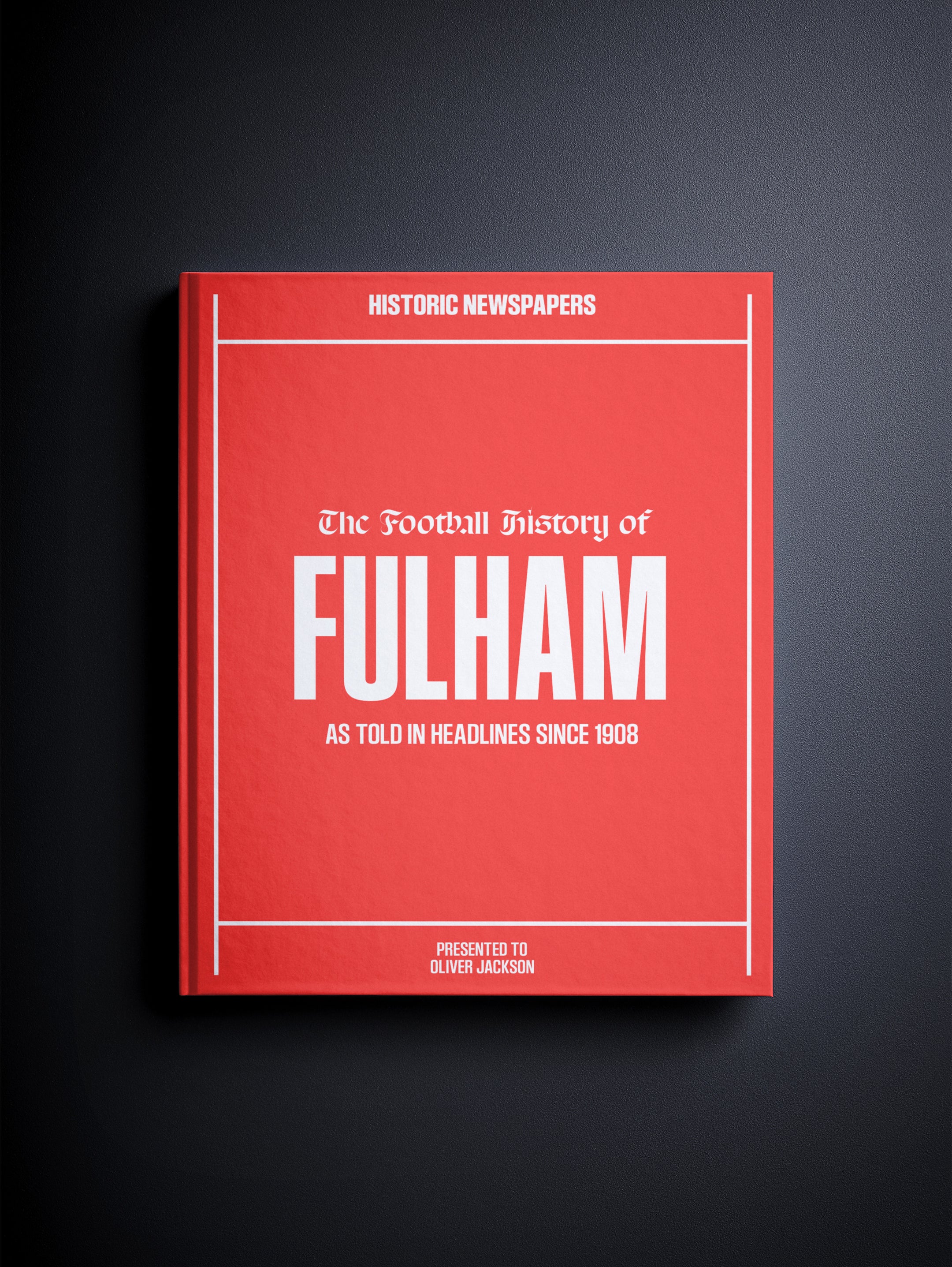 The Football History of Fulham Book
