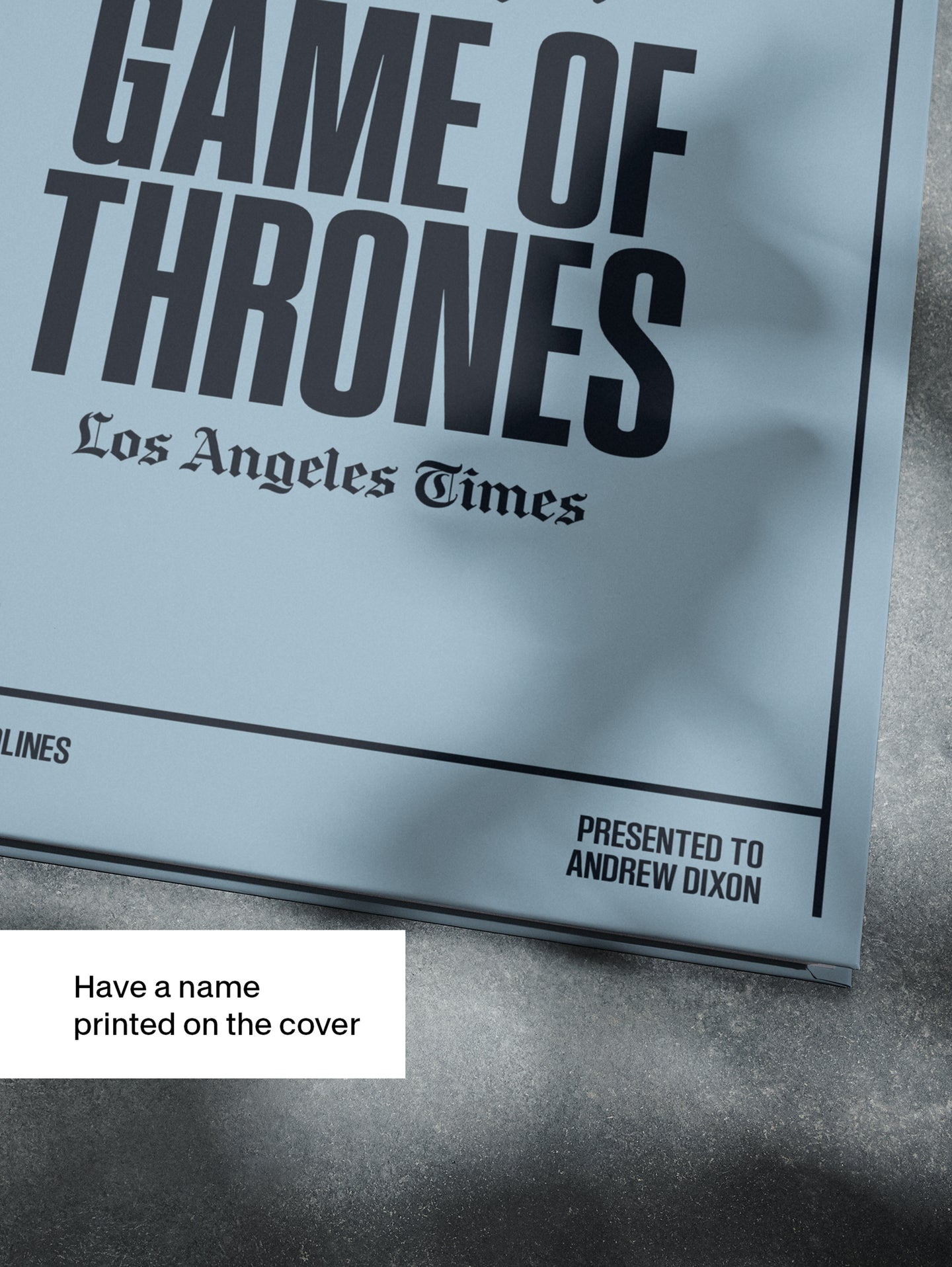 The History of Game of Thrones Los Angeles Times Edition - Historic Newspapers