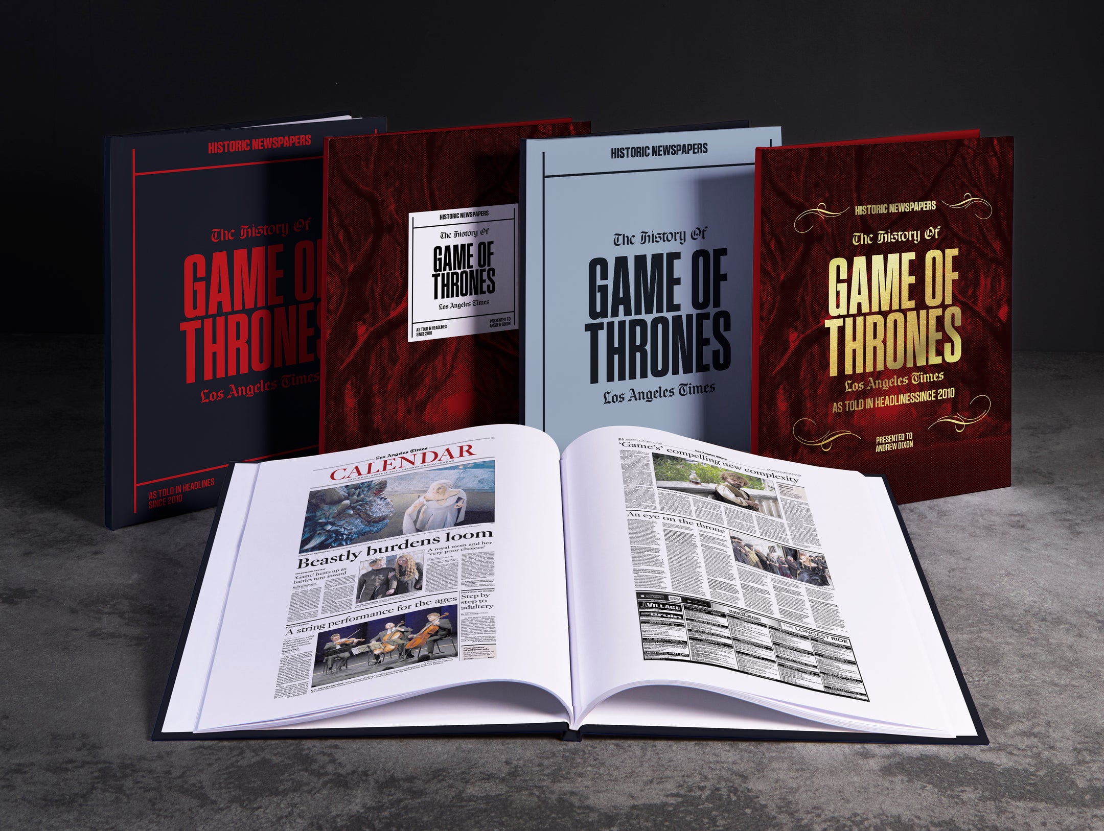 The History of Game of Thrones Los Angeles Times Edition