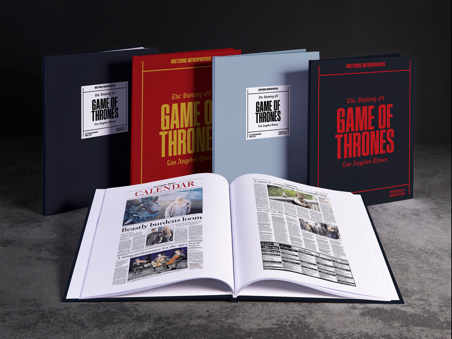 The History of Game of Thrones Los Angeles Times Edition