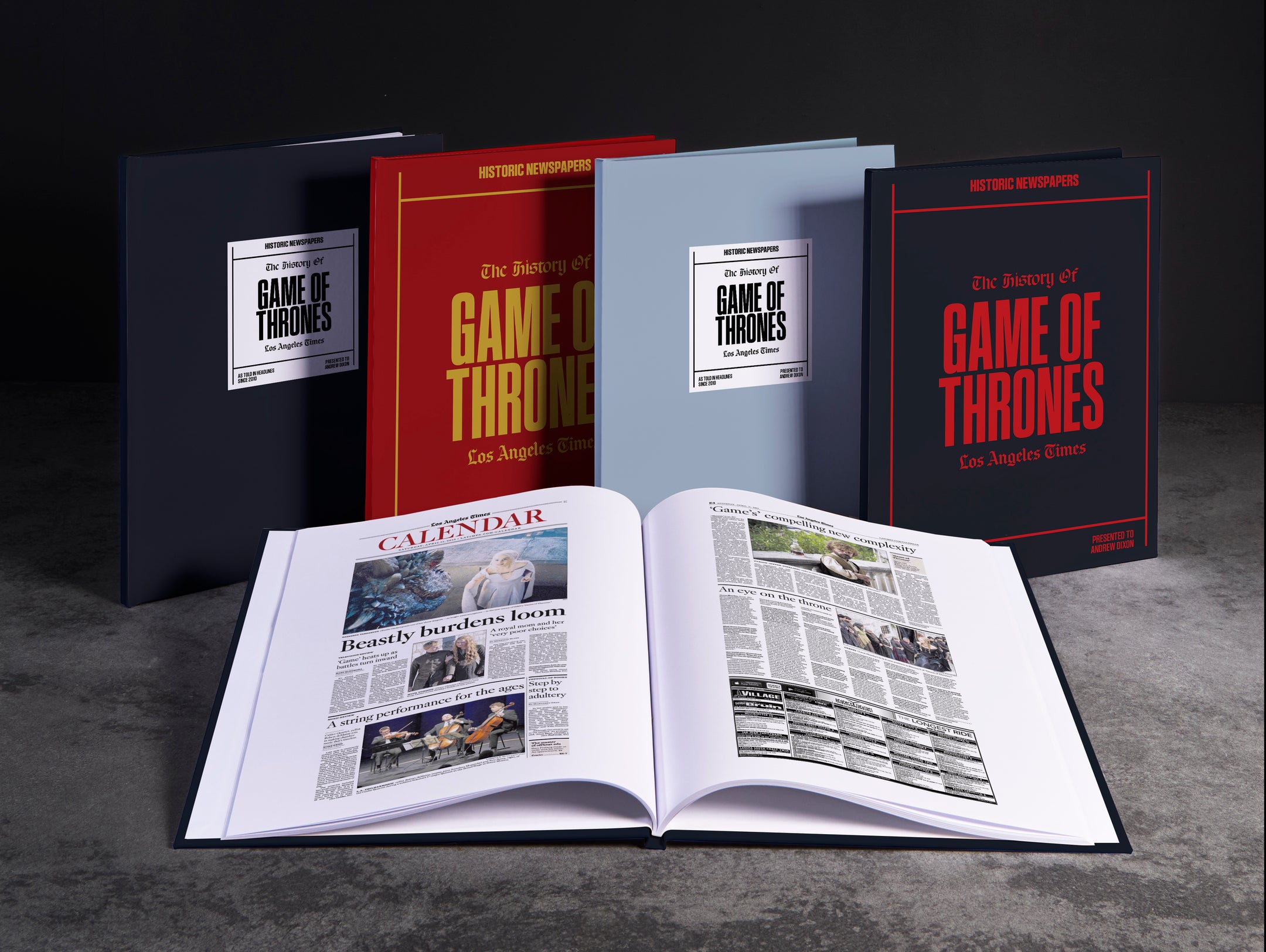 The History of Game of Thrones Los Angeles Times Edition - Historic Newspapers