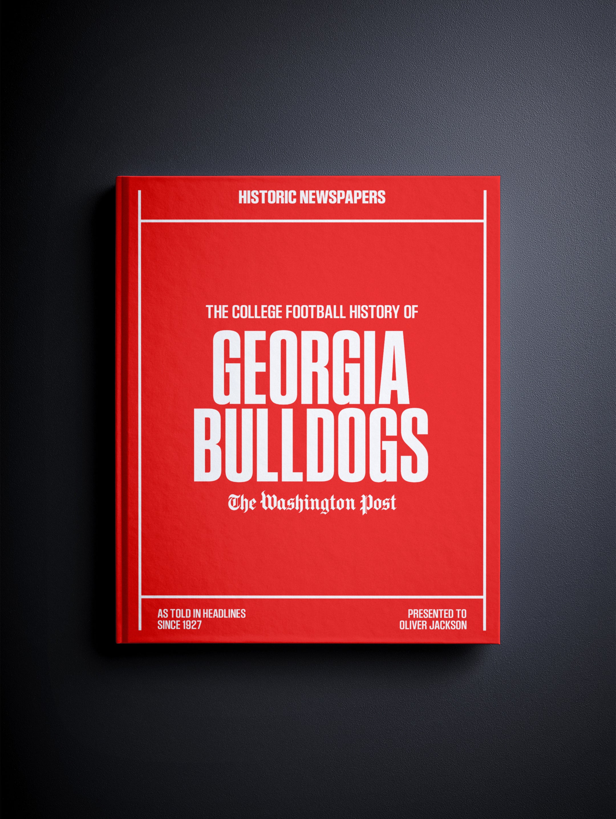 The College Football History of Georgia Bulldogs Washington Post Edition