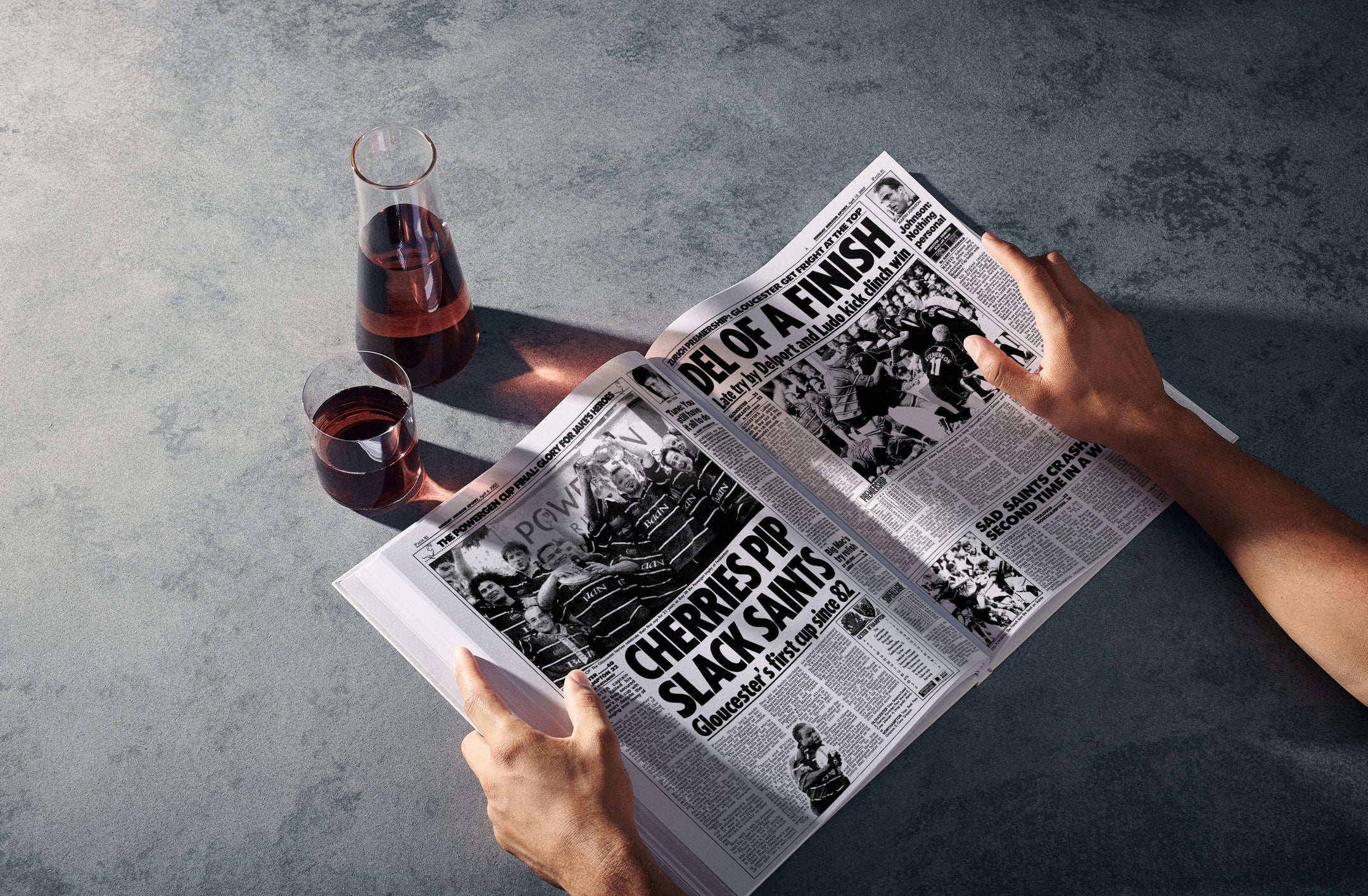 The Rugby History of Gloucester Book - Historic Newspapers