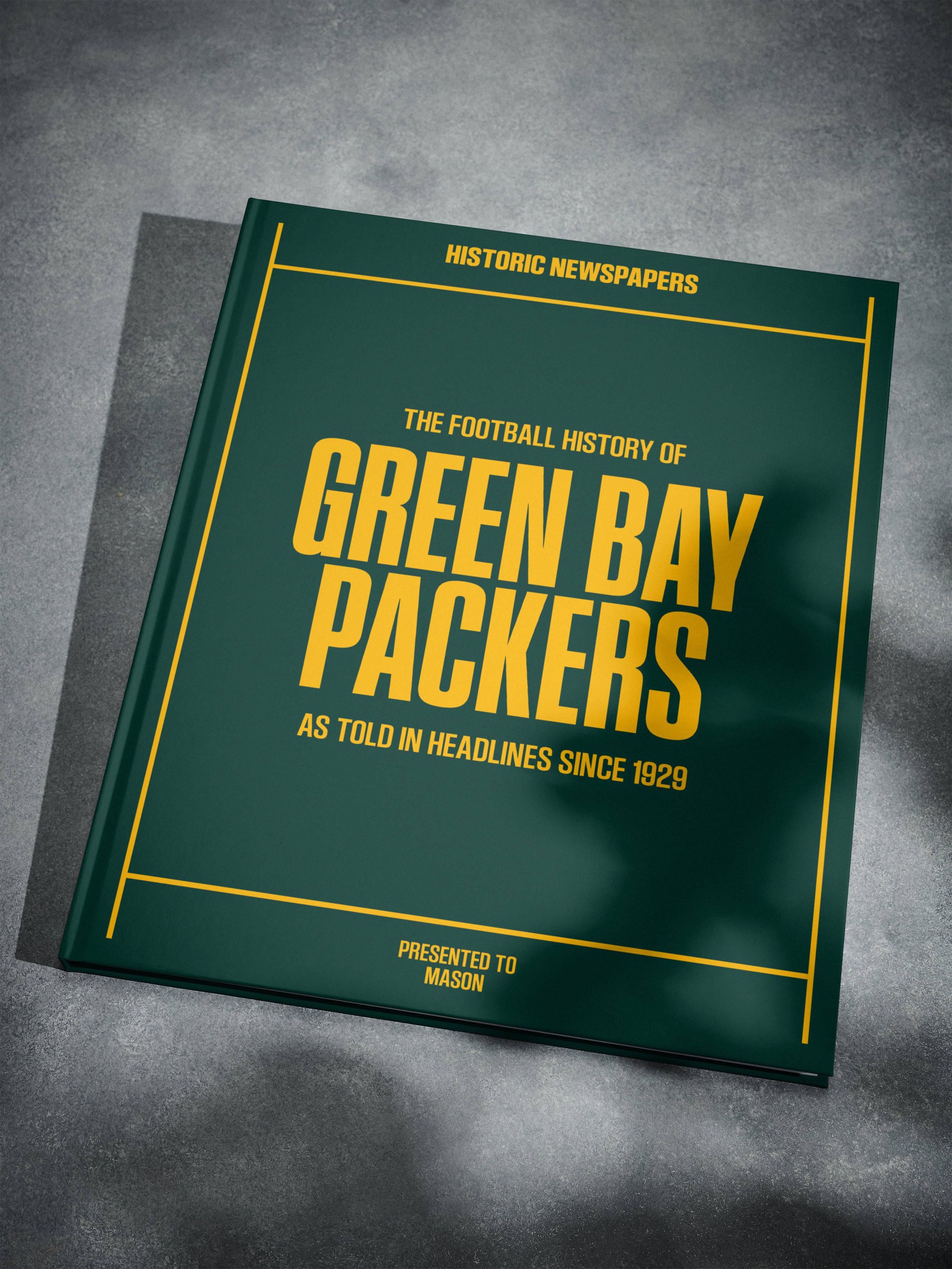 Green Bay Packers Football History Book | Historic Newspapers