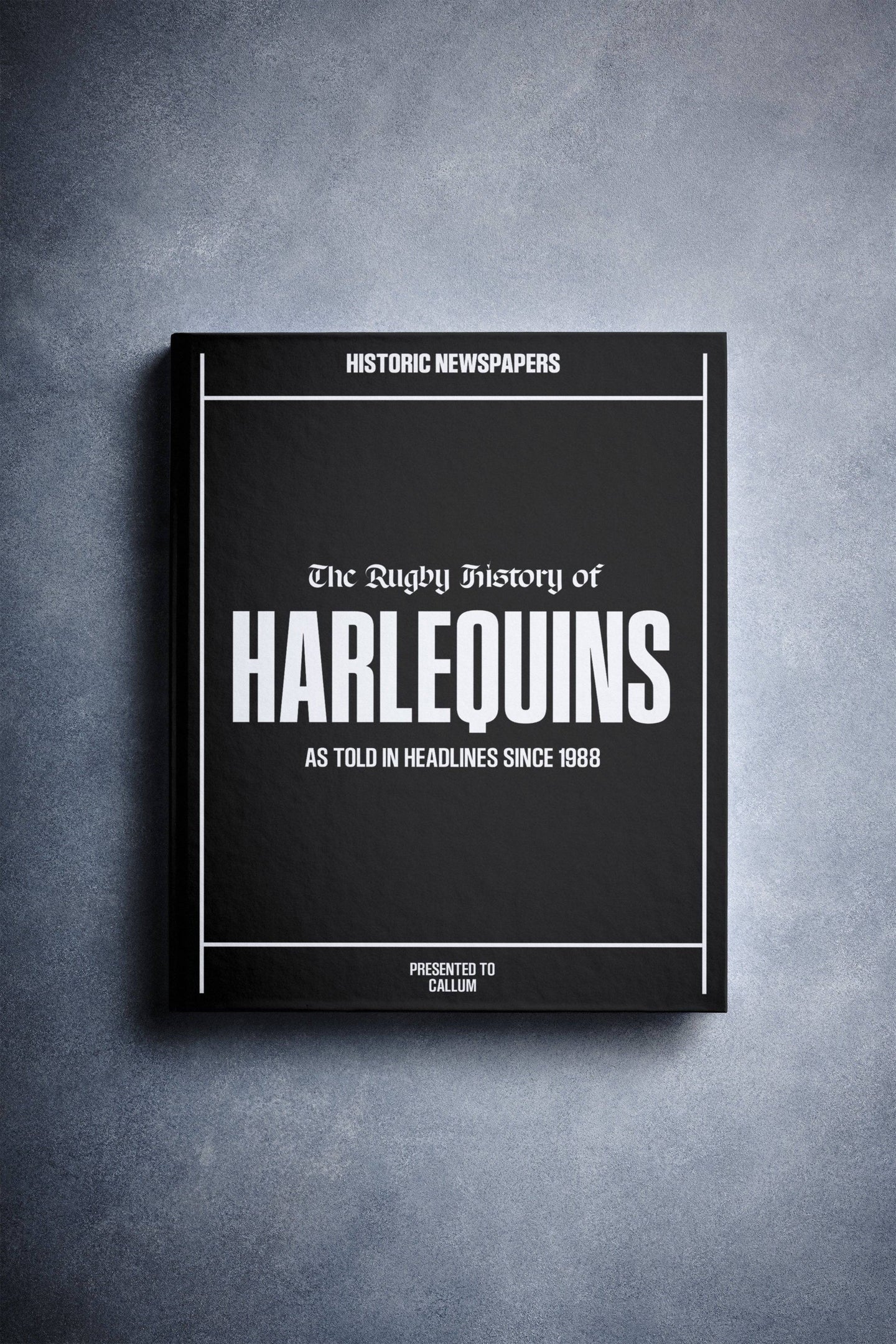 The Rugby History of Harlequins Book