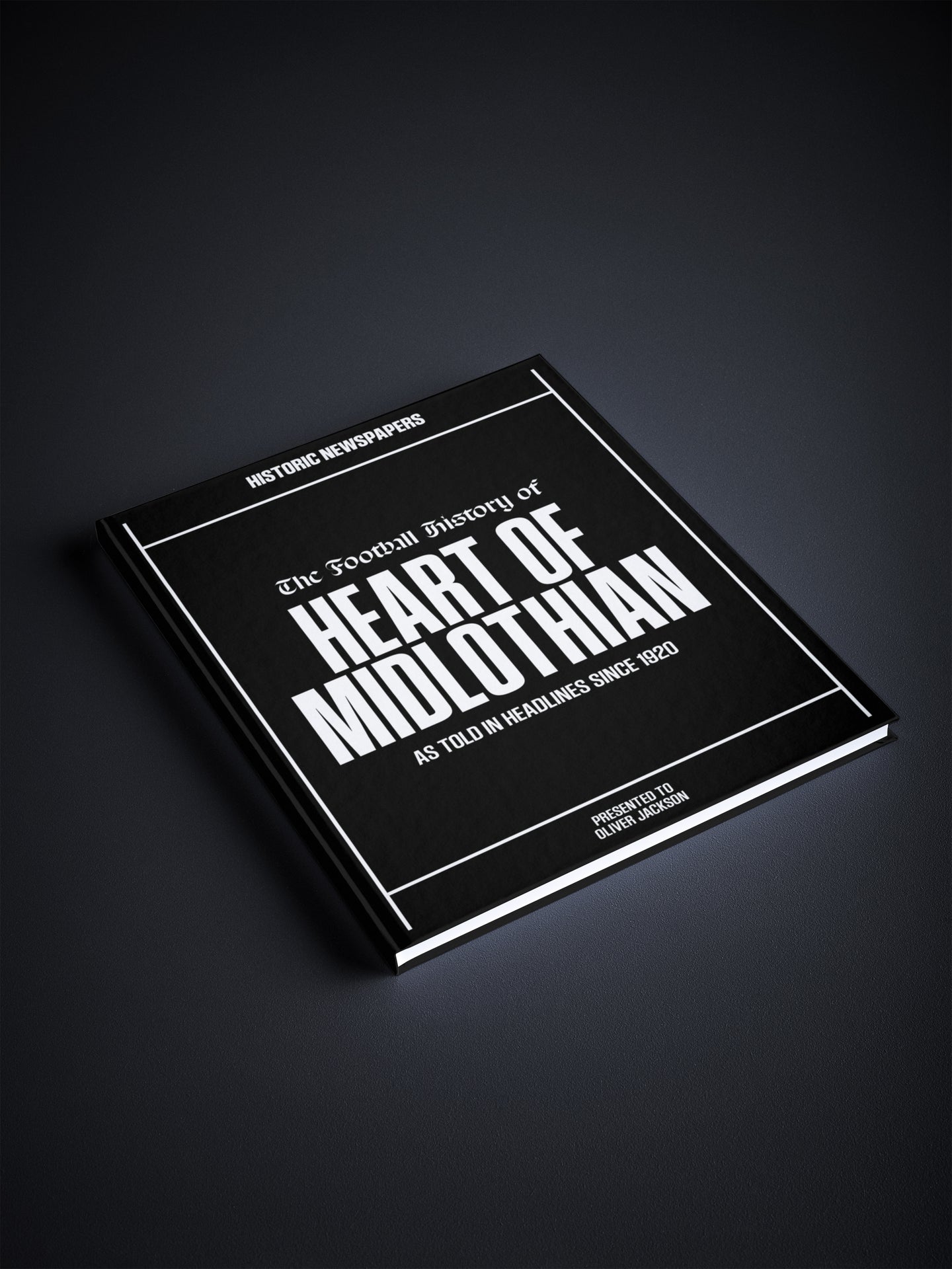 The Football History of Heart of Midlothian Book - Historic Newspapers