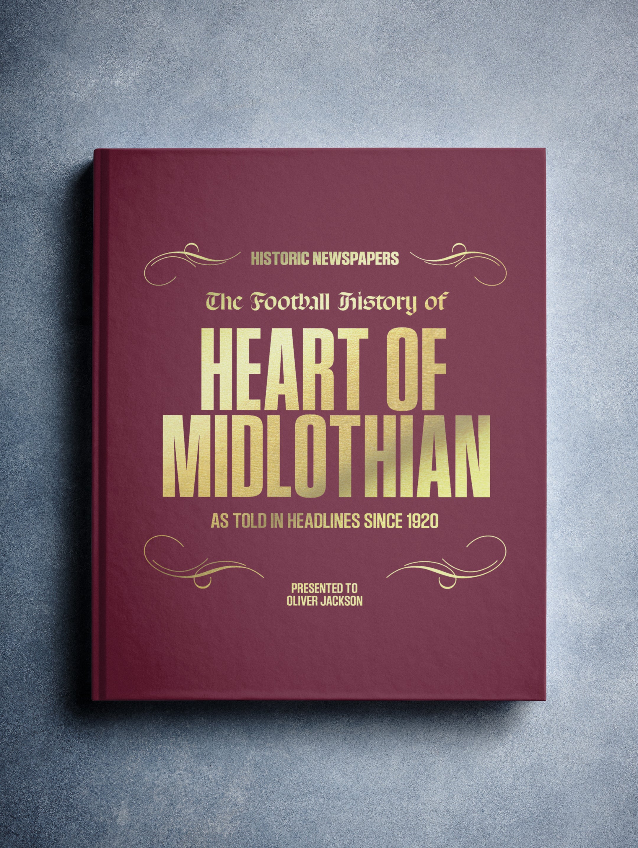 The Football History of Heart of Midlothian Book - Historic Newspapers