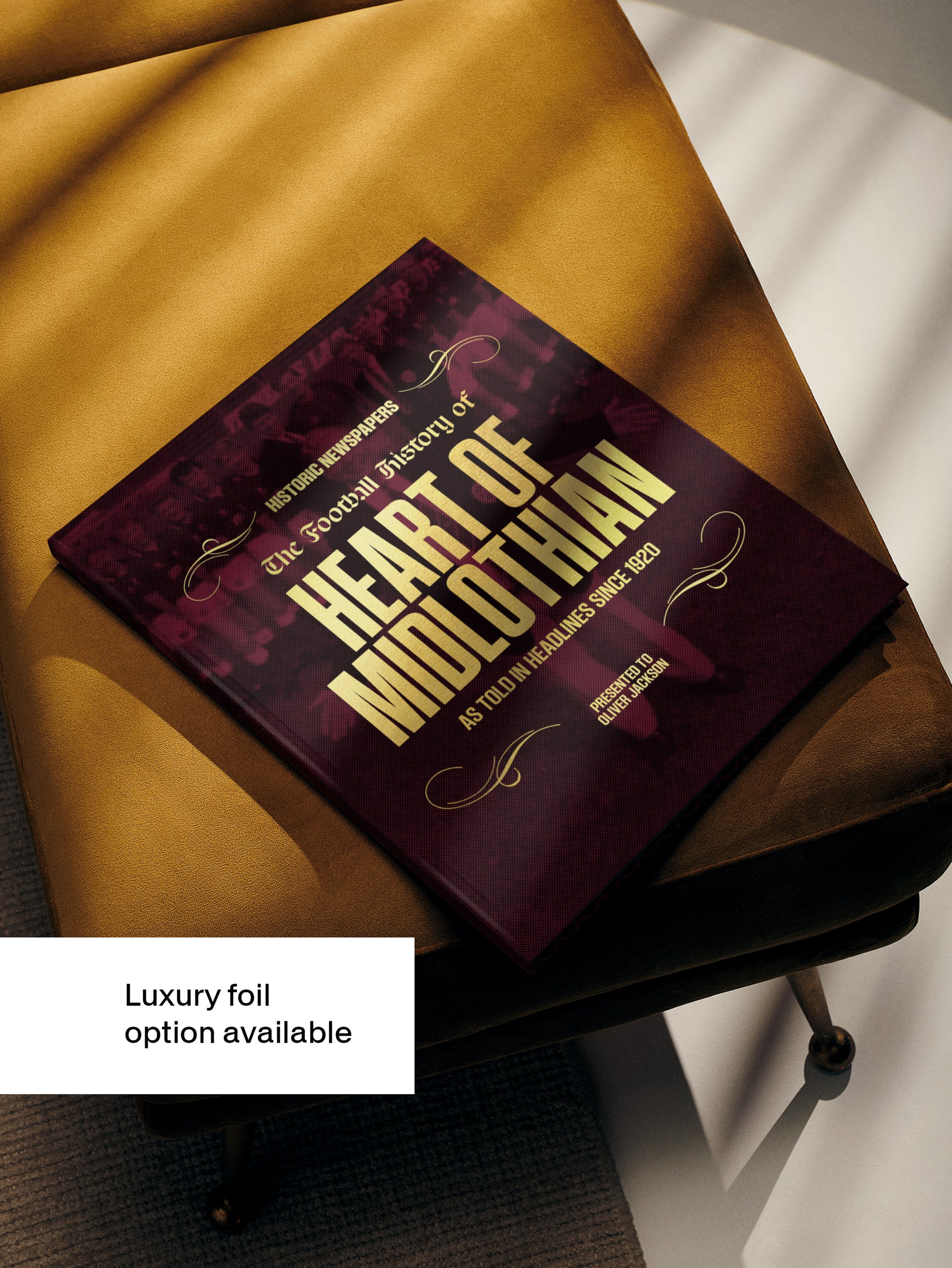 The Football History of Heart of Midlothian Book - Historic Newspapers