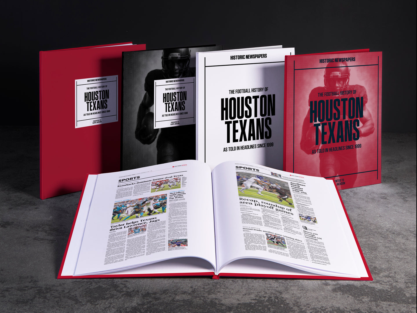 The Football History of Houston Texans Book