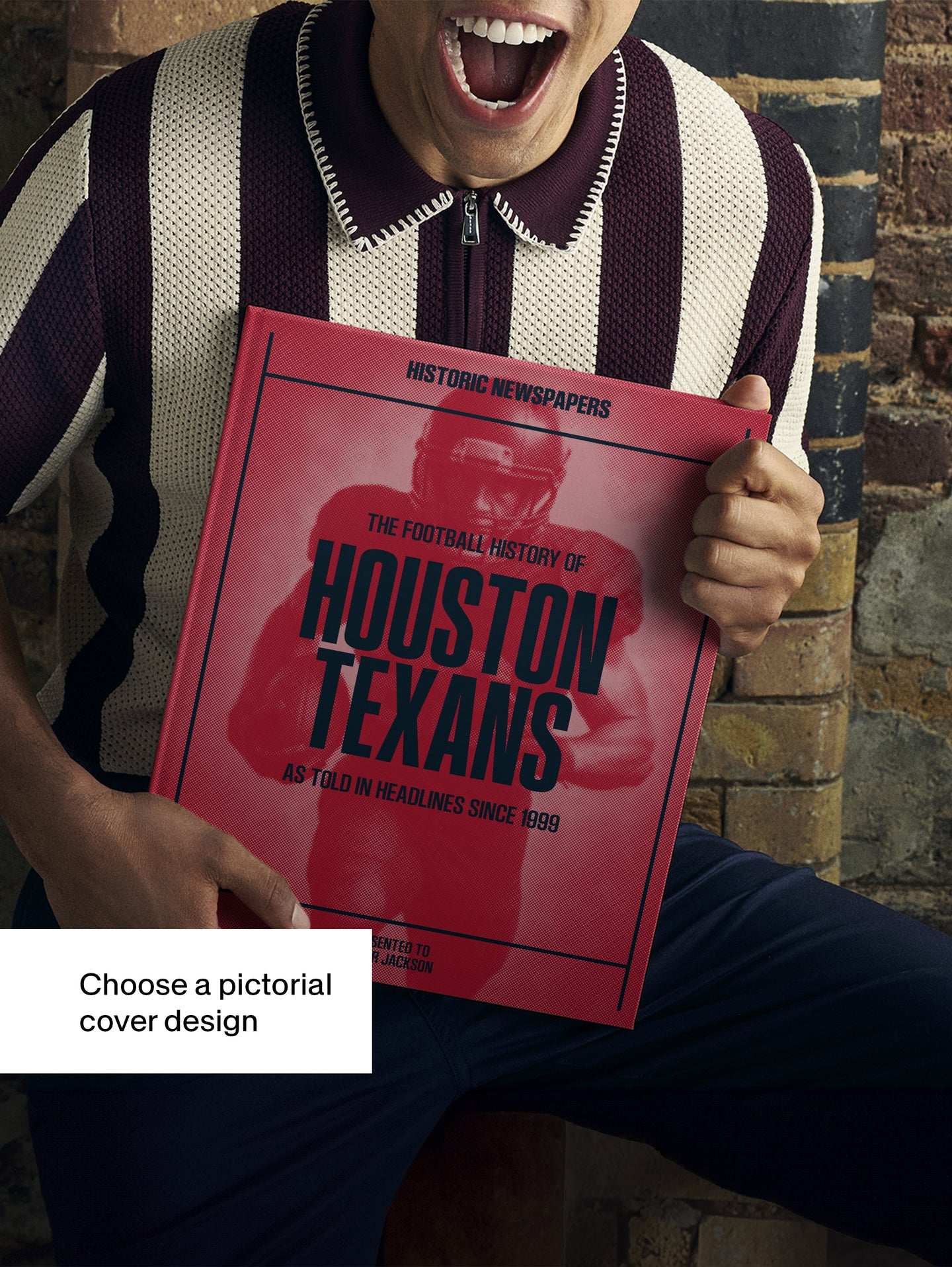 The US Football History of Houston Texans Book - Historic Newspapers