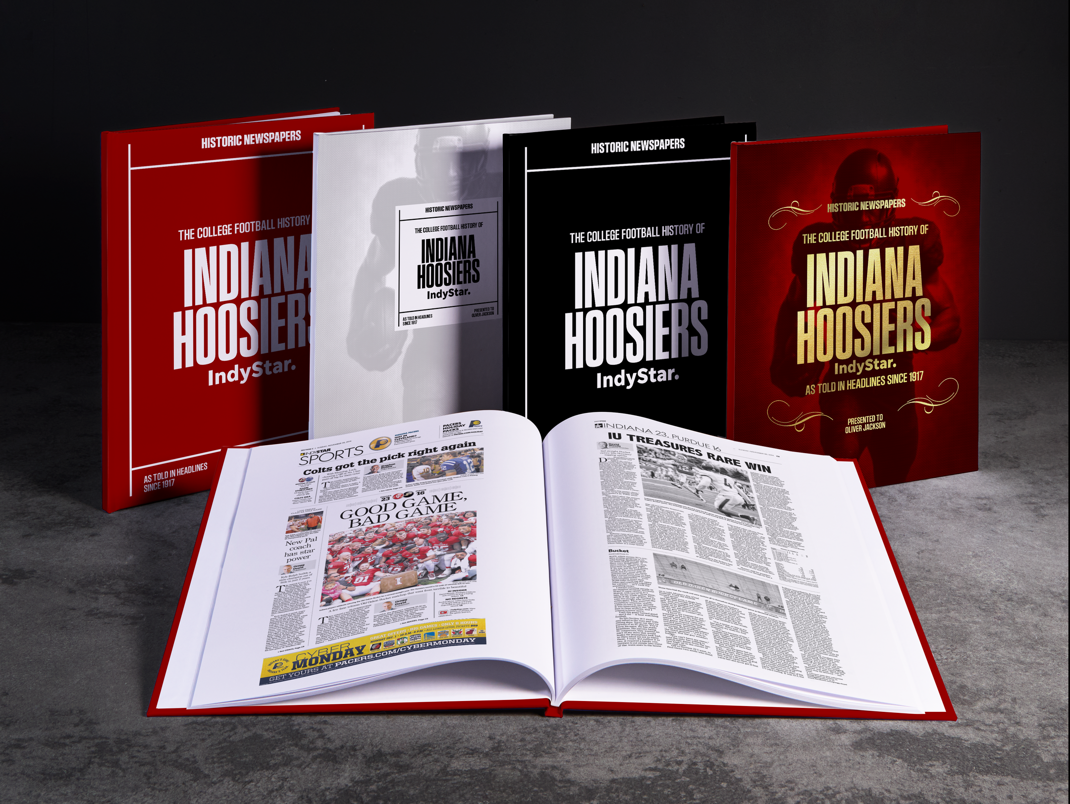 The College Football History of Indiana Hoosiers Book