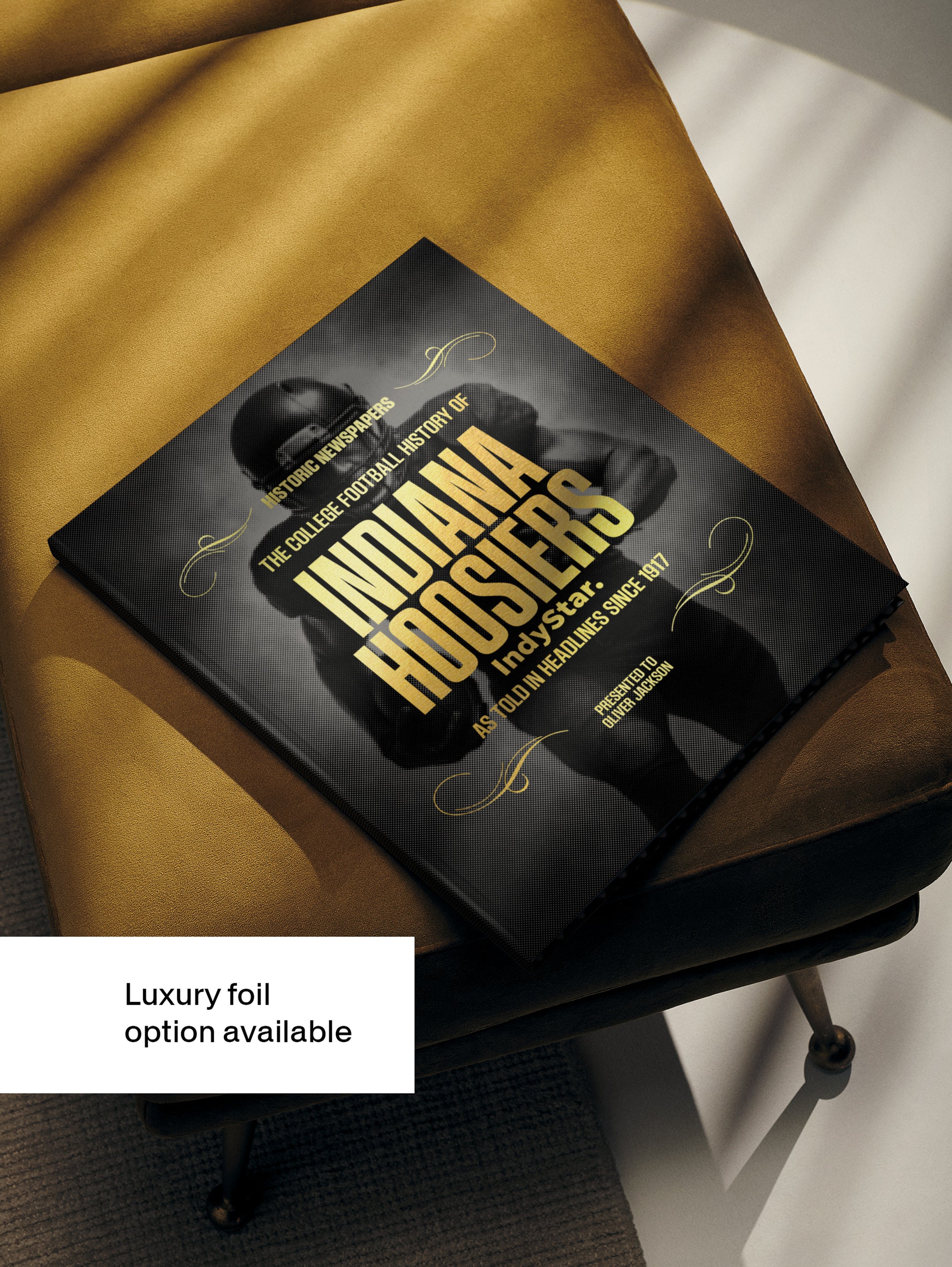 The College Football History of Indiana Hoosiers Book