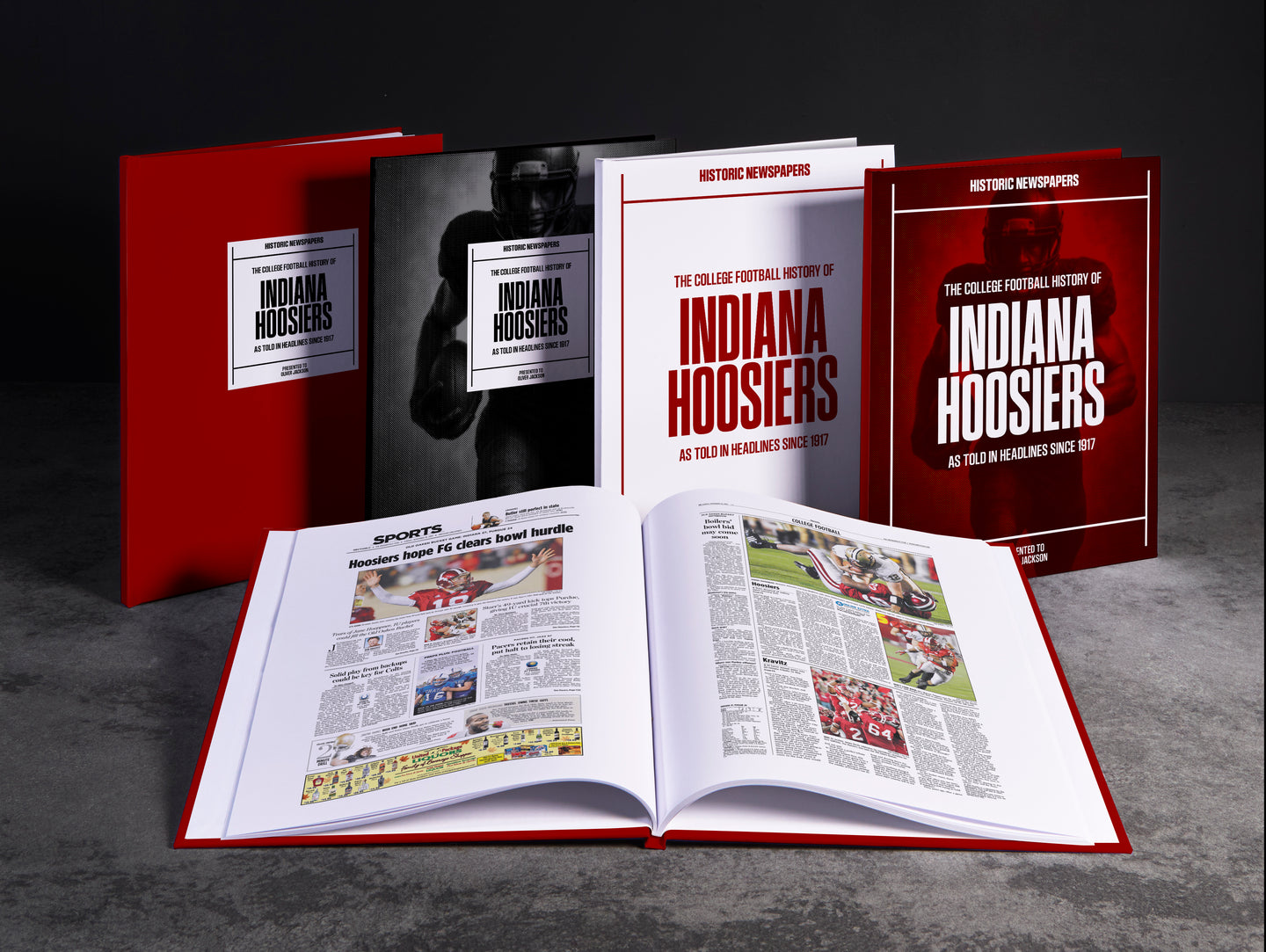 The College Football History of Indiana Hoosiers Book
