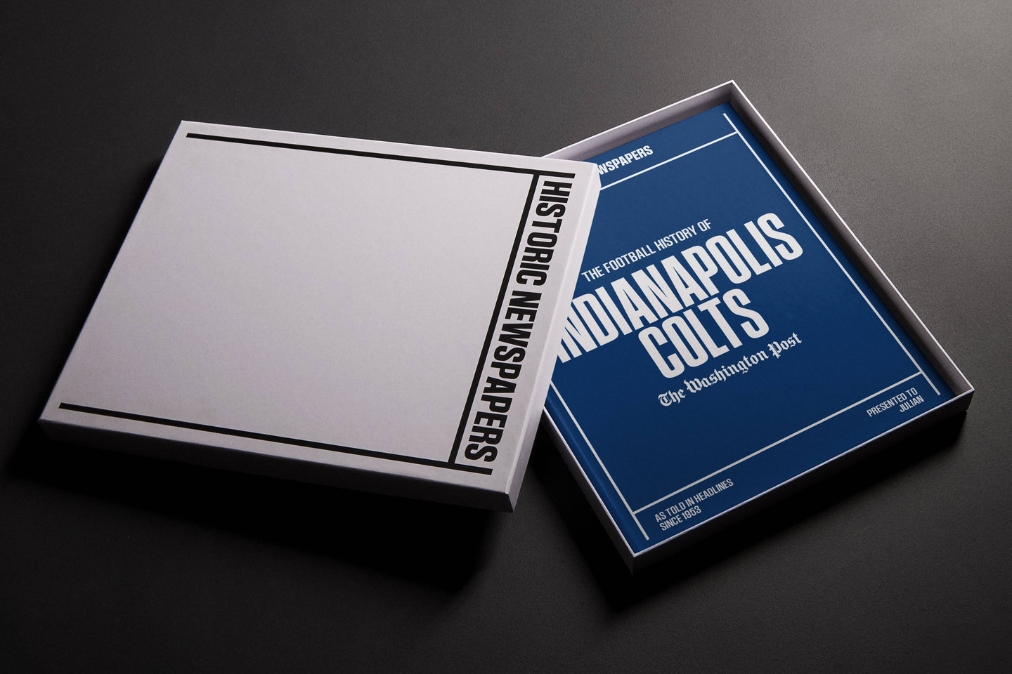 The US Football History of Indianapolis Colts Washington Post Edition Book - Historic Newspapers
