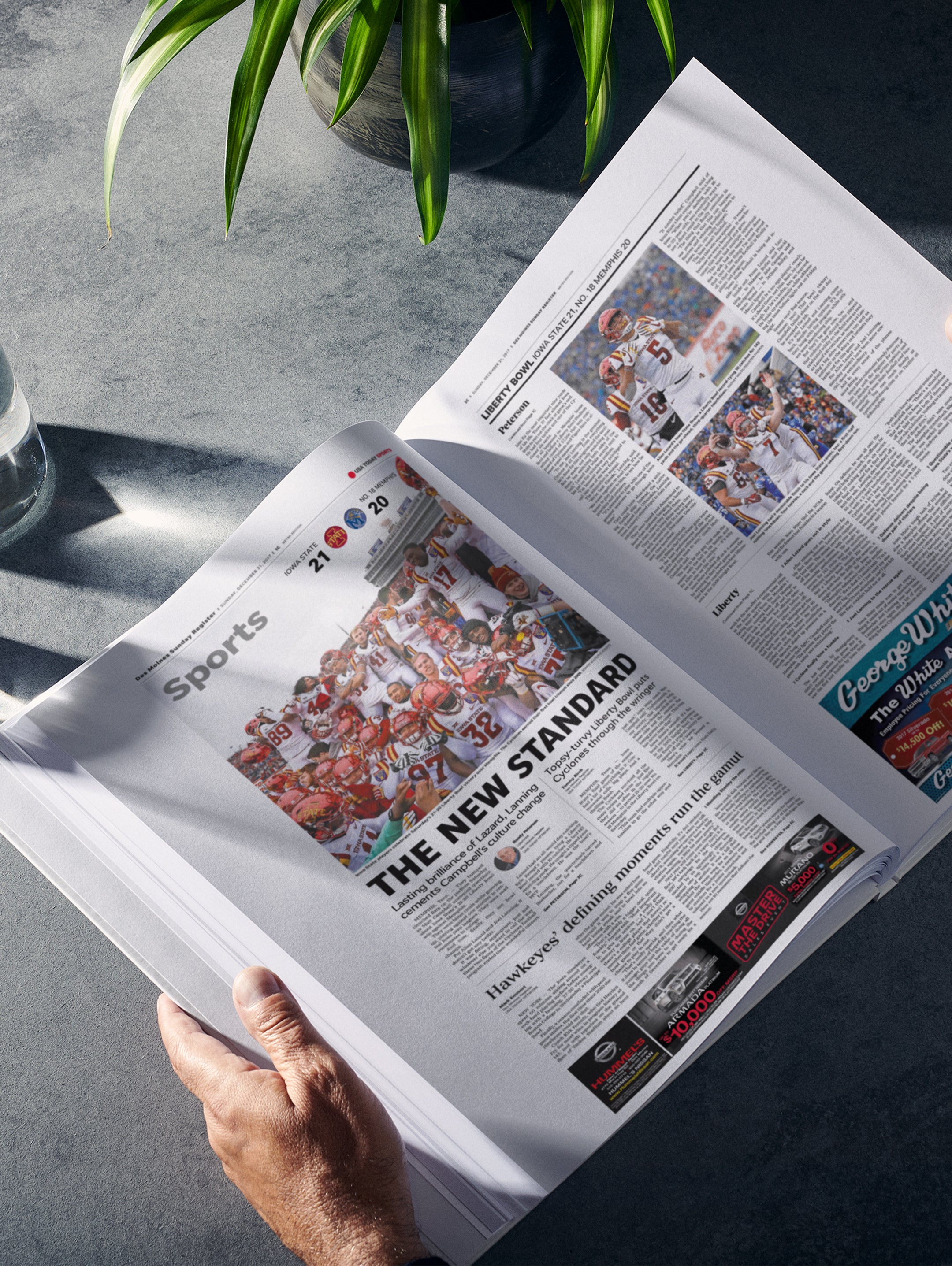 The College Football History of Iowa State Cyclones - Historic Newspapers