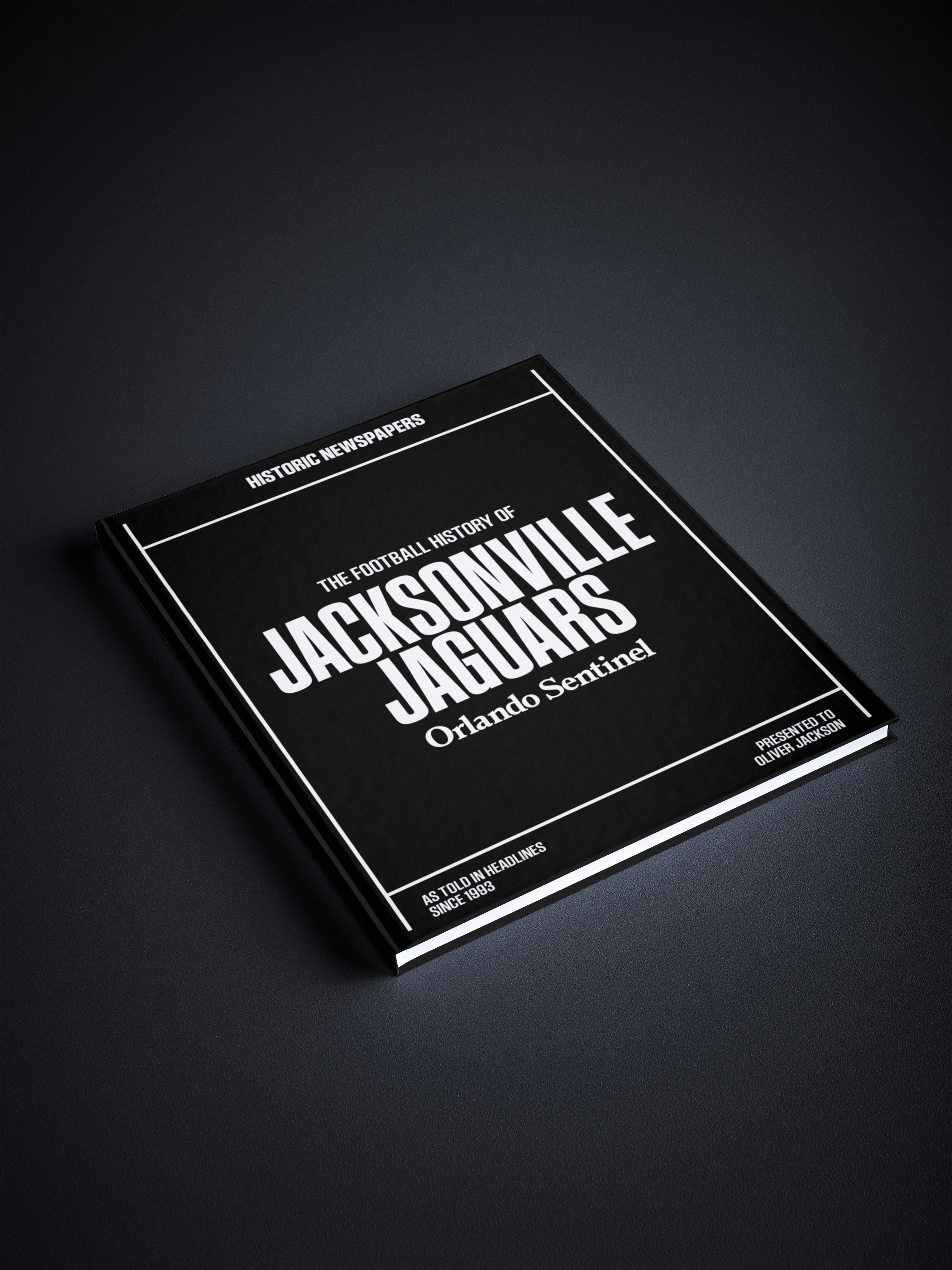 Jacksonville Jaguars Gifts - Football History Book
