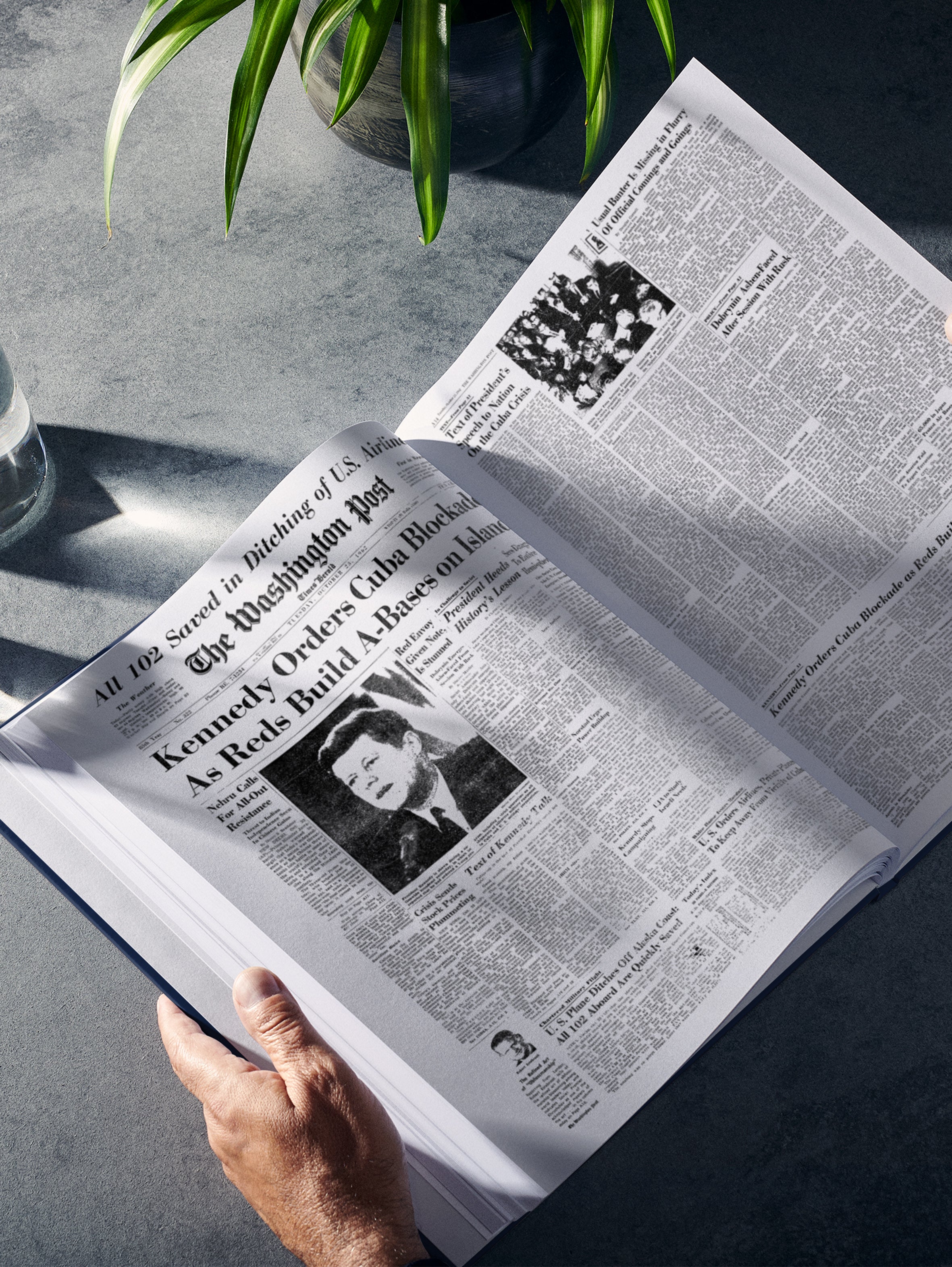 The Story of JFK Newspaper Book | Historic Newspapers