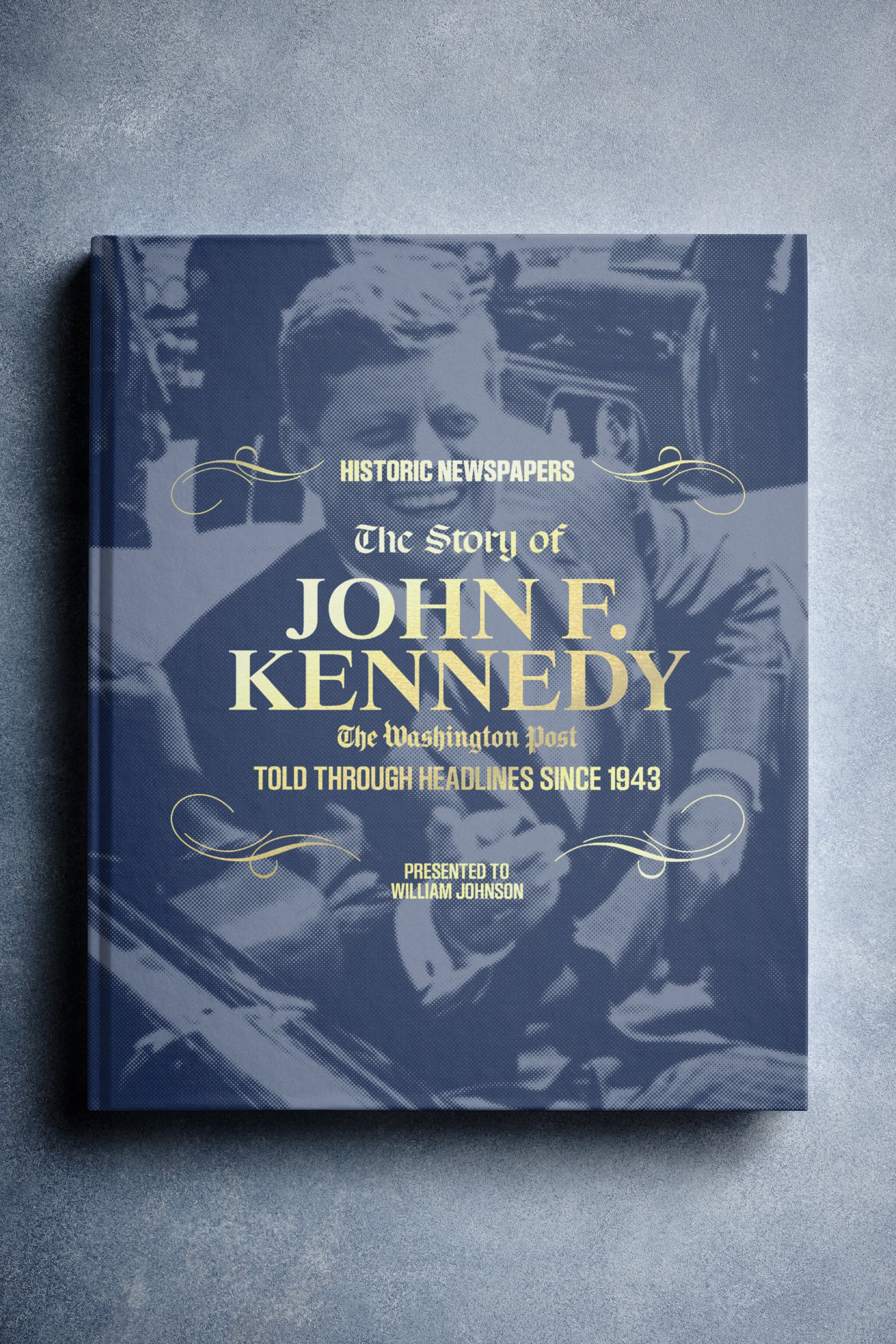美品　希少 The Kaldewey Press New York 洋書 The Story of JFK Newspaper Book | Historic Newspapers