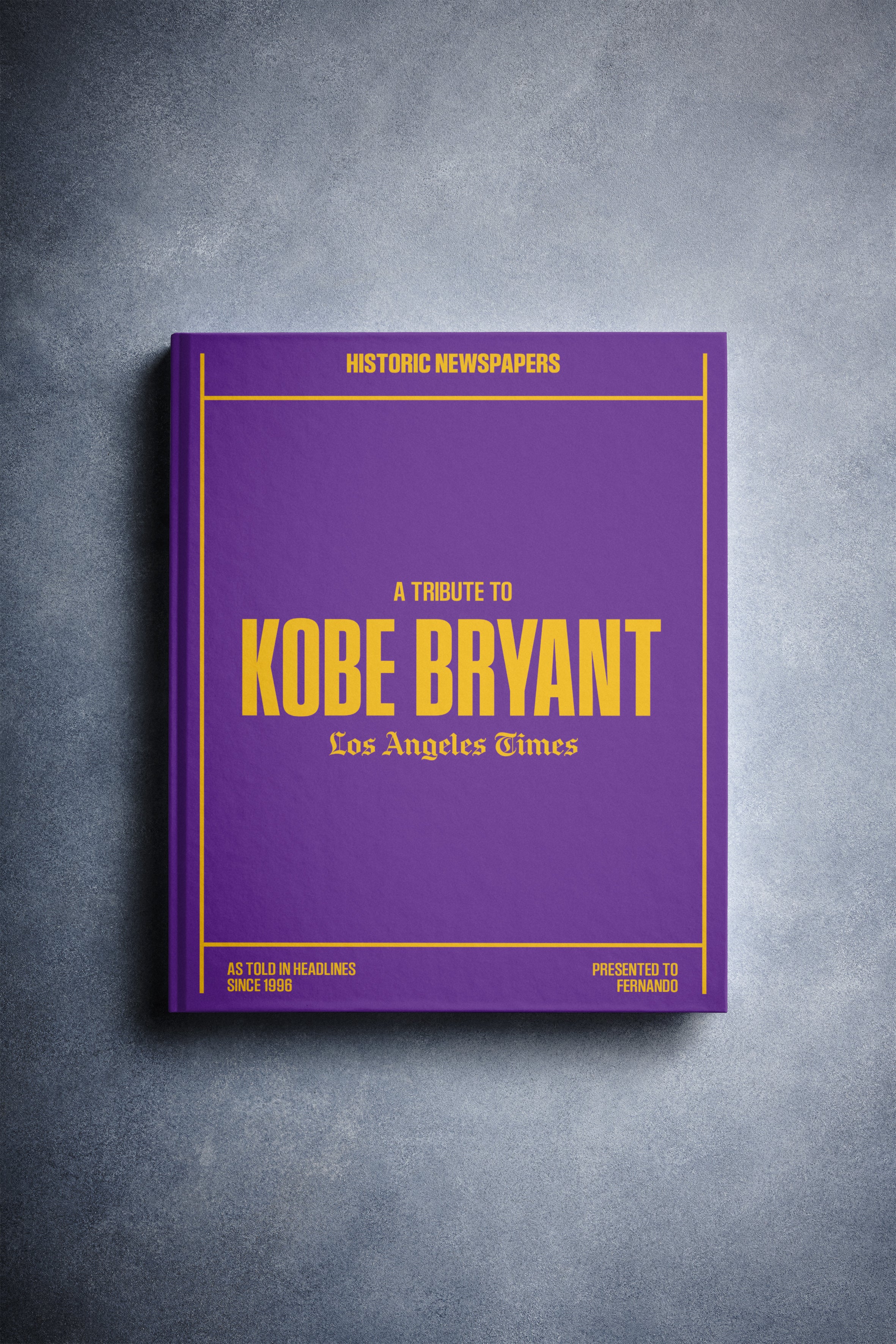 Kobe Bryant Book - Laker Gifts