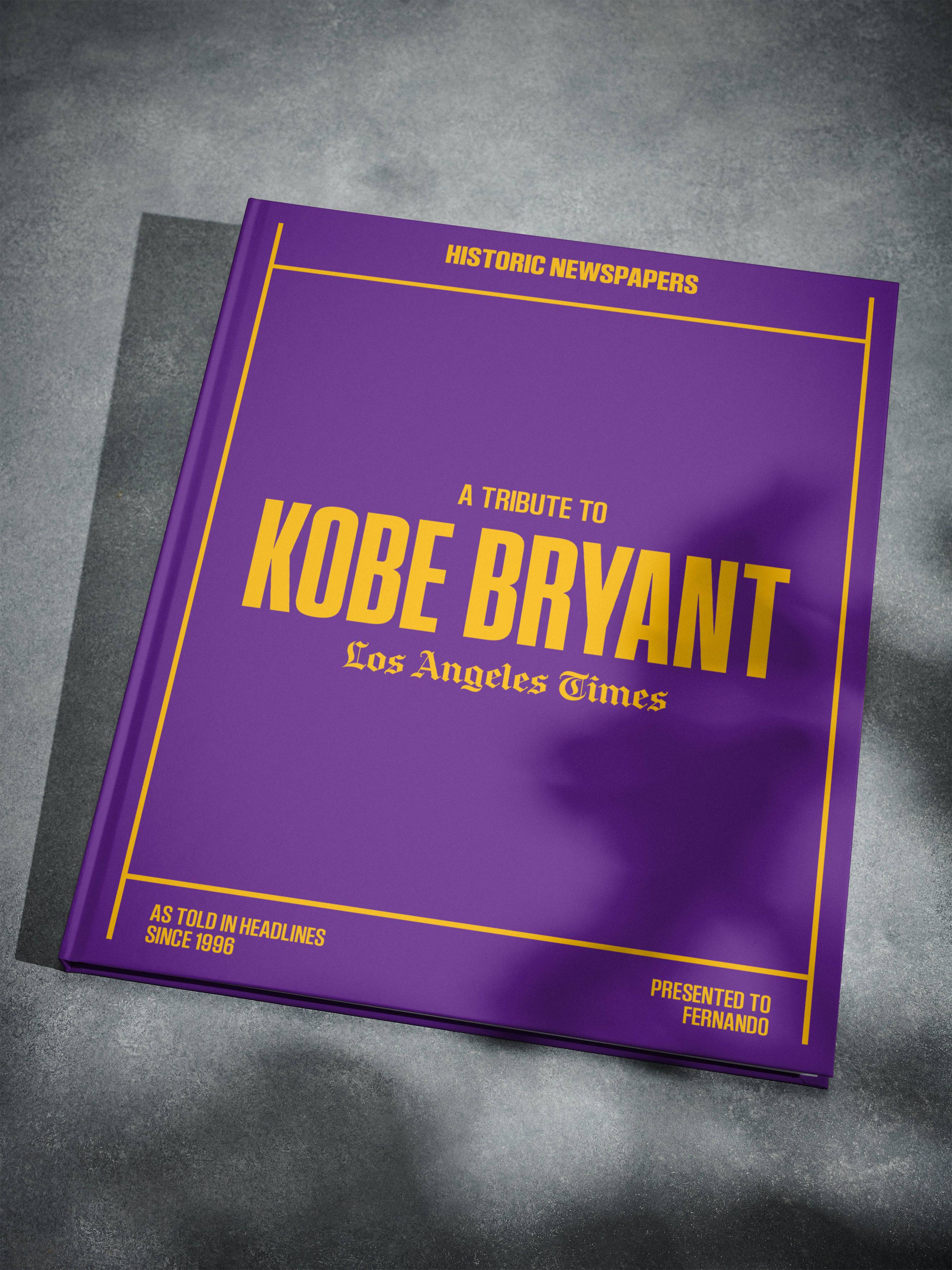 Kobe Bryant Book - Laker Gifts