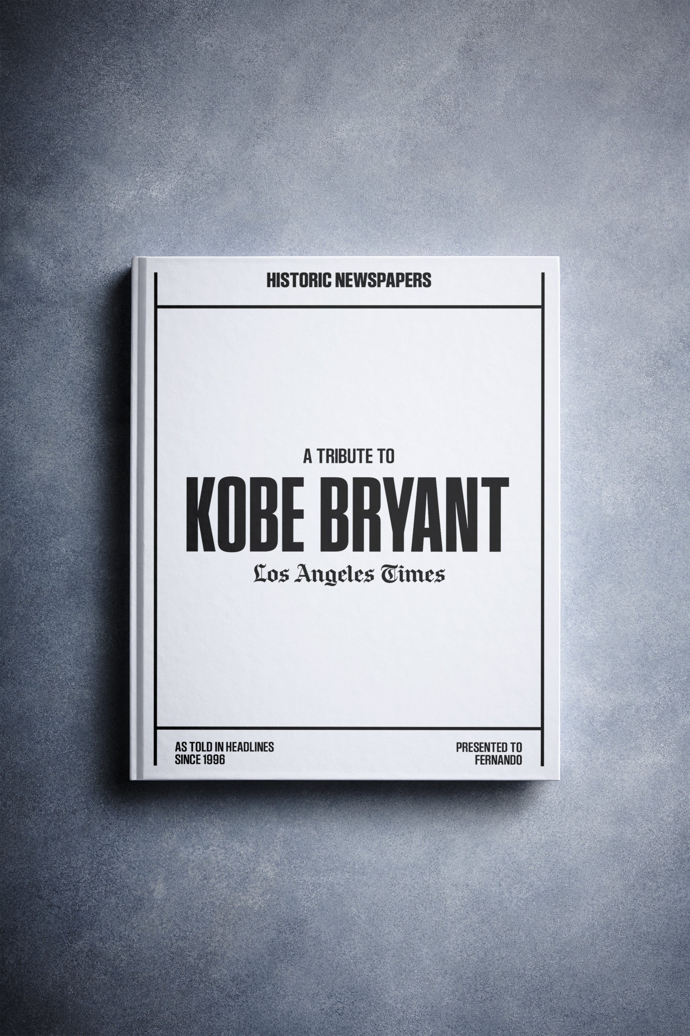Kobe Bryant Book - Laker Gifts