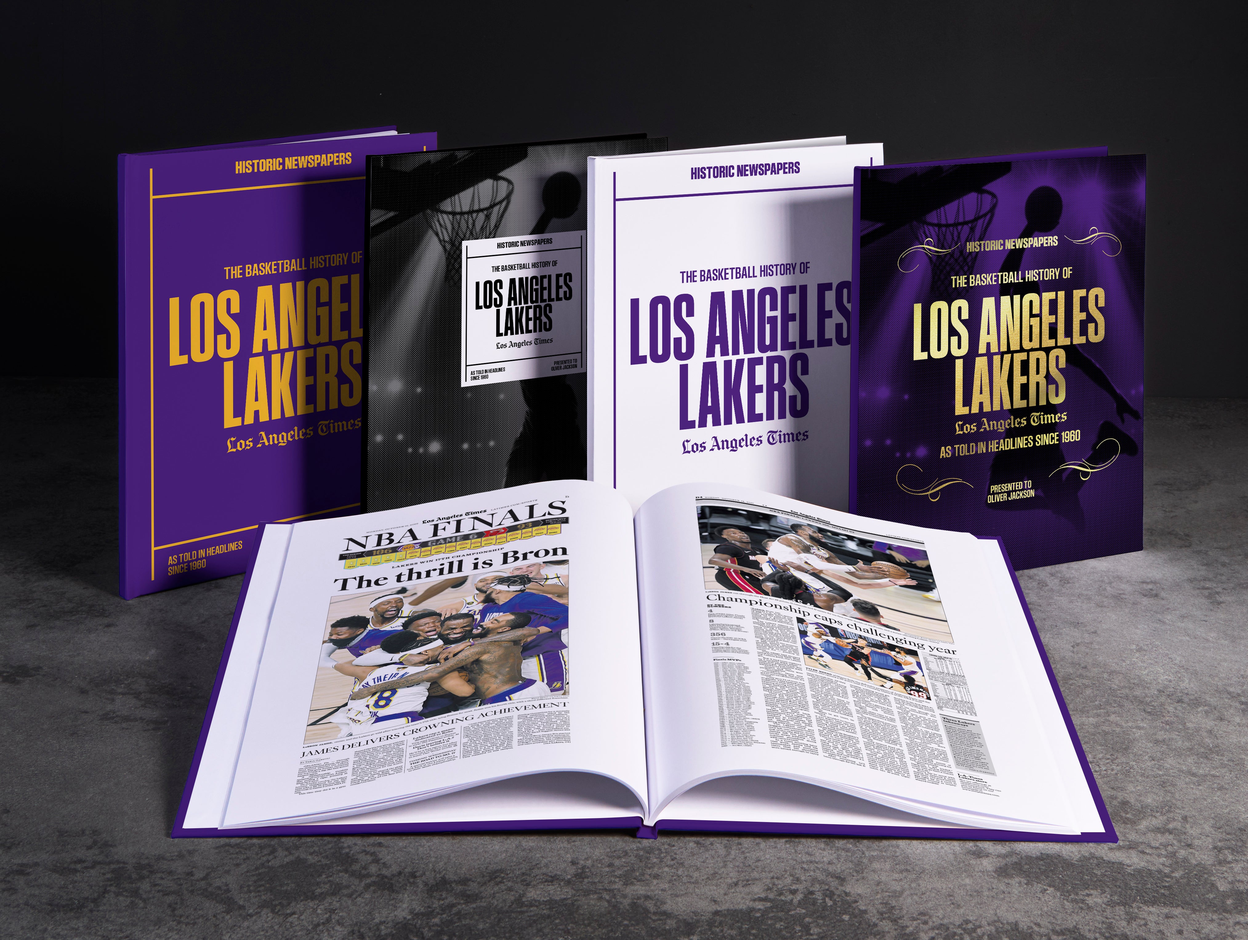 Lakers Gifts - The History of Basketball Book