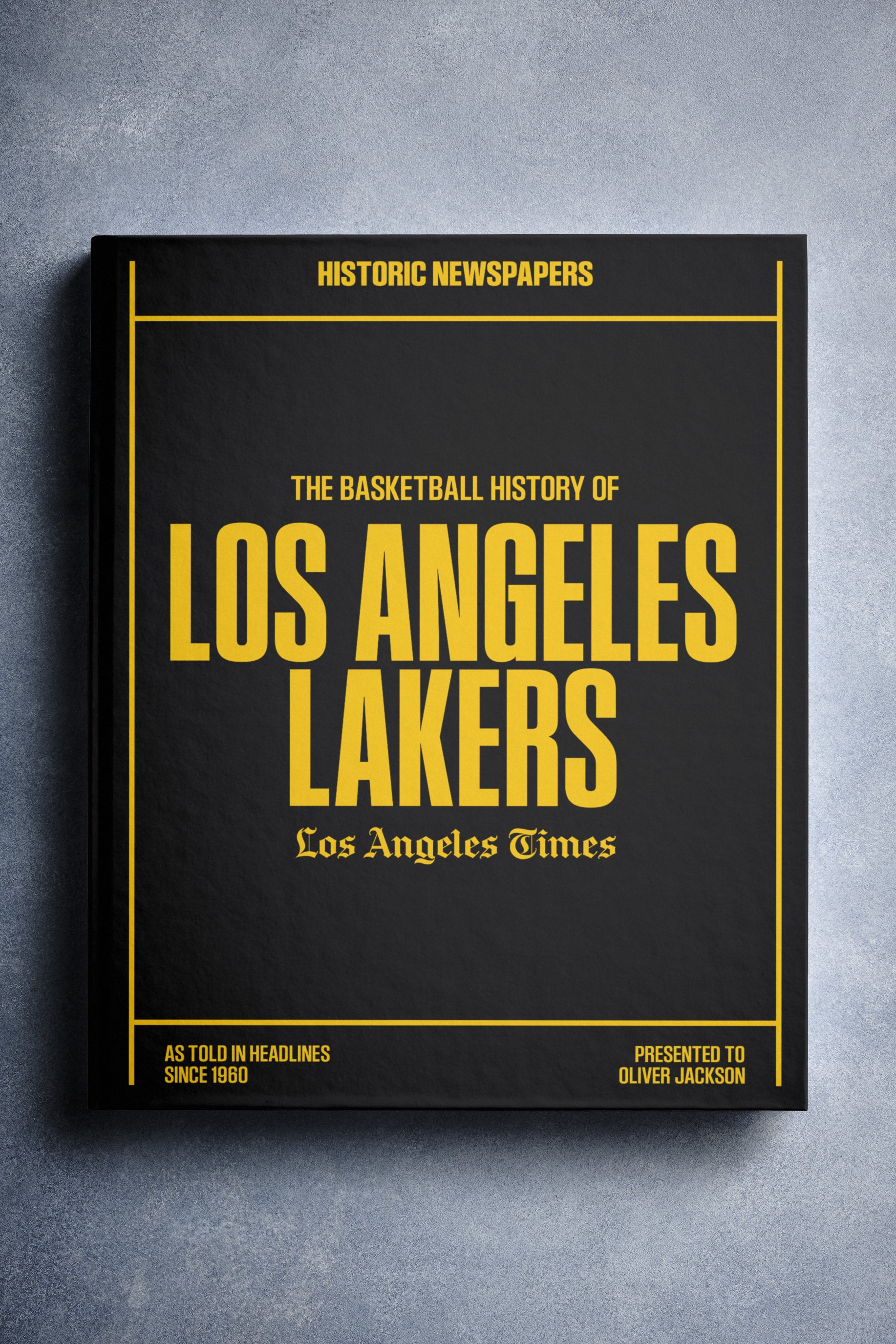 Lakers Gifts - The History of Basketball Book