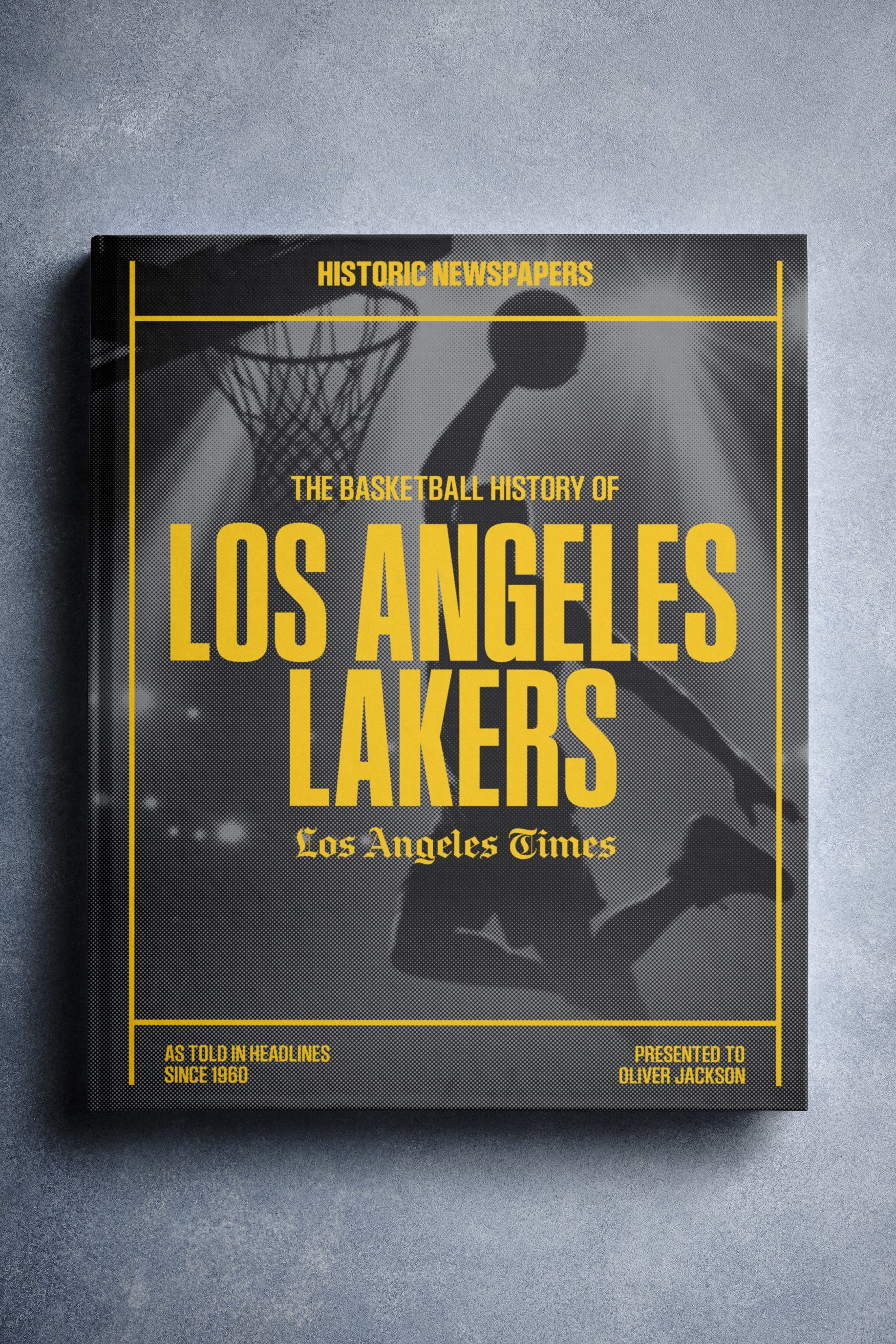 Lakers Gifts - The History of Basketball Book