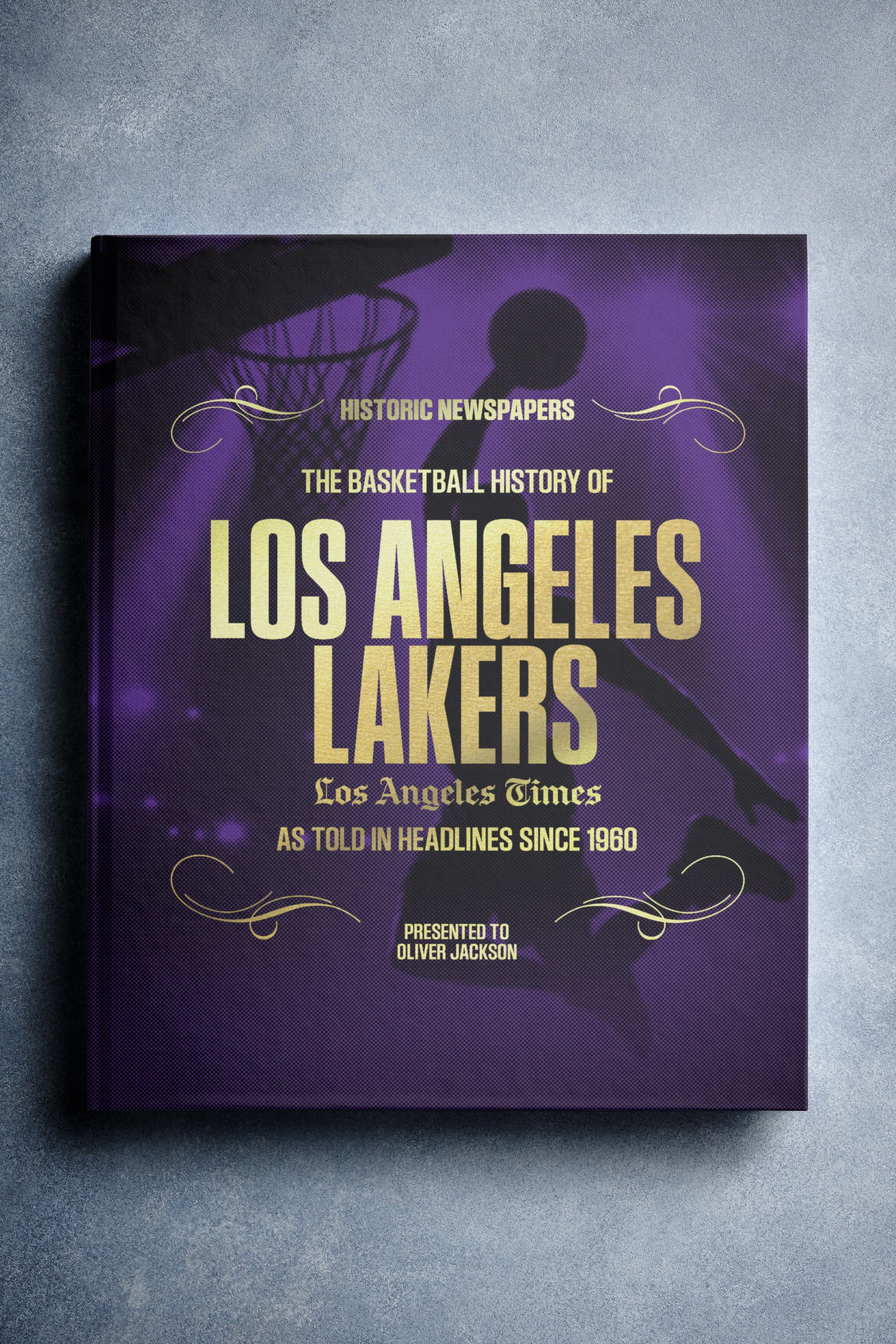 Lakers Gifts - The History of Basketball Book
