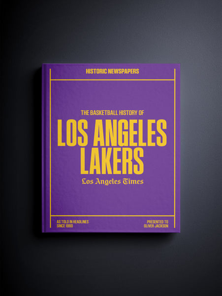 Lakers Gifts - The History of Basketball Book