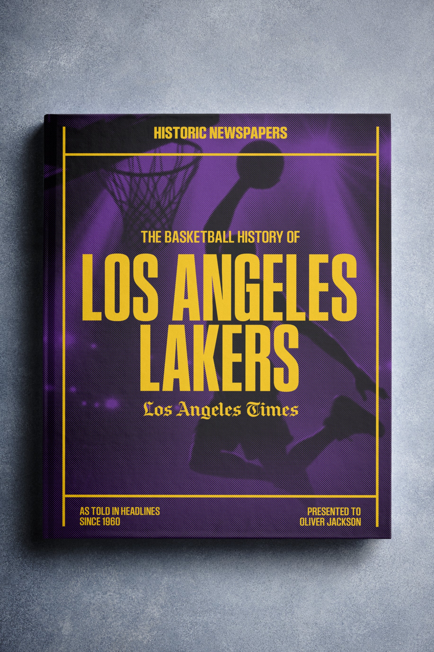 Lakers Gifts - The History of Basketball Book