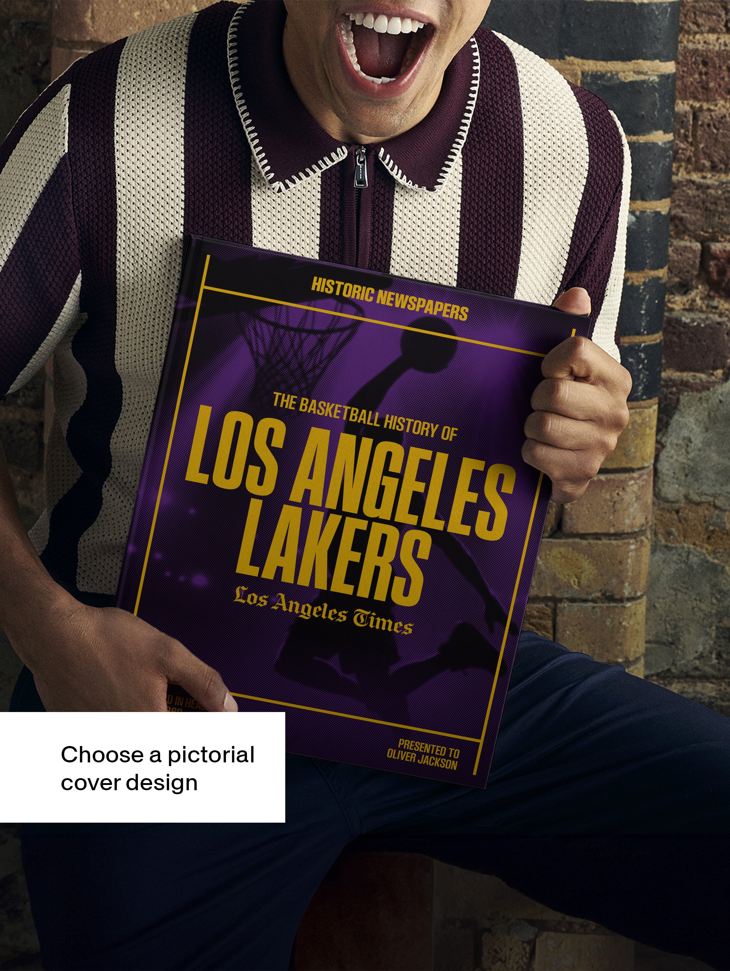 Lakers Gifts - The History of Basketball Book