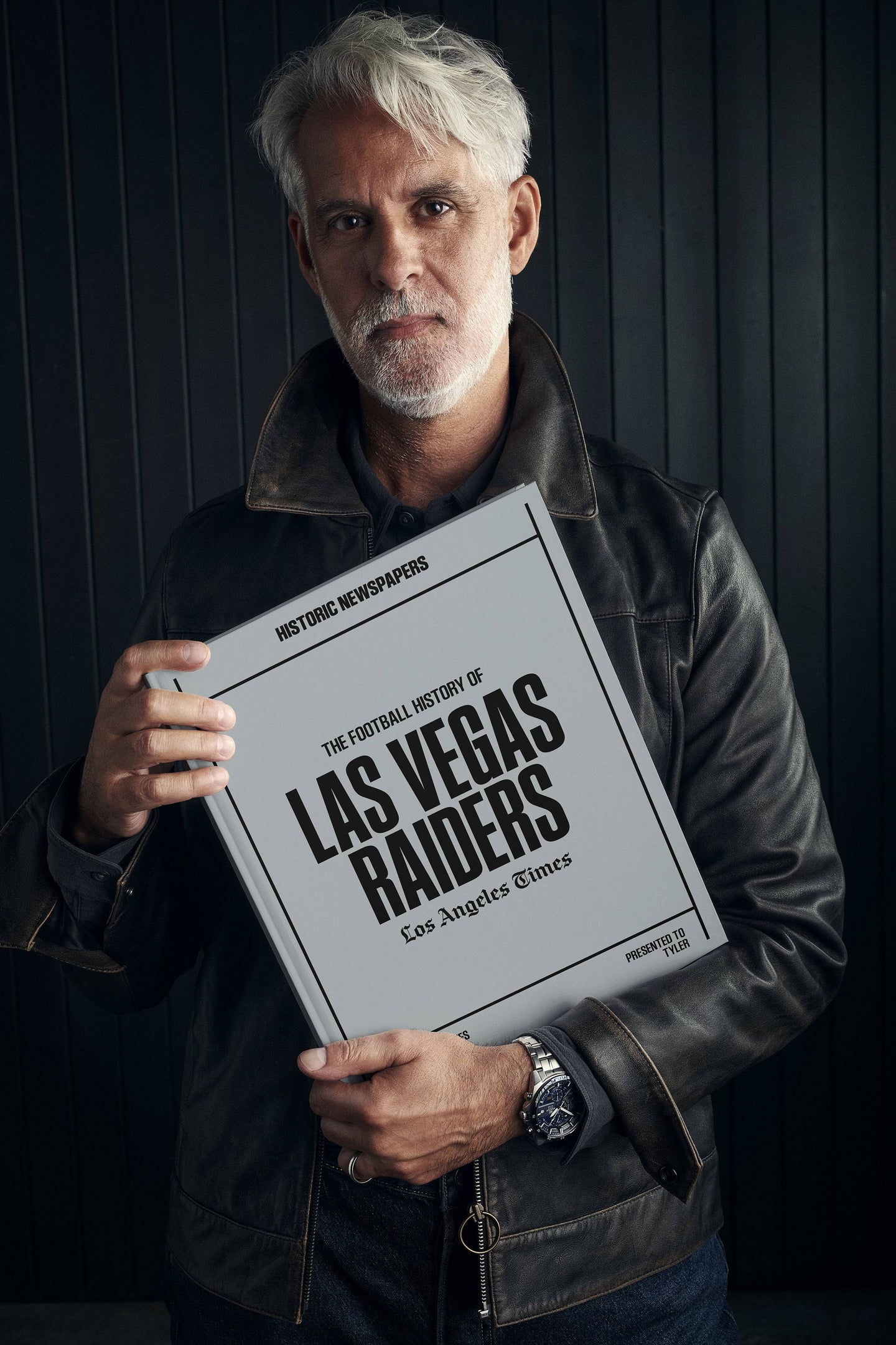 The US Football History of Las Vegas Raiders Los Angeles Times Edition Book - Historic Newspapers