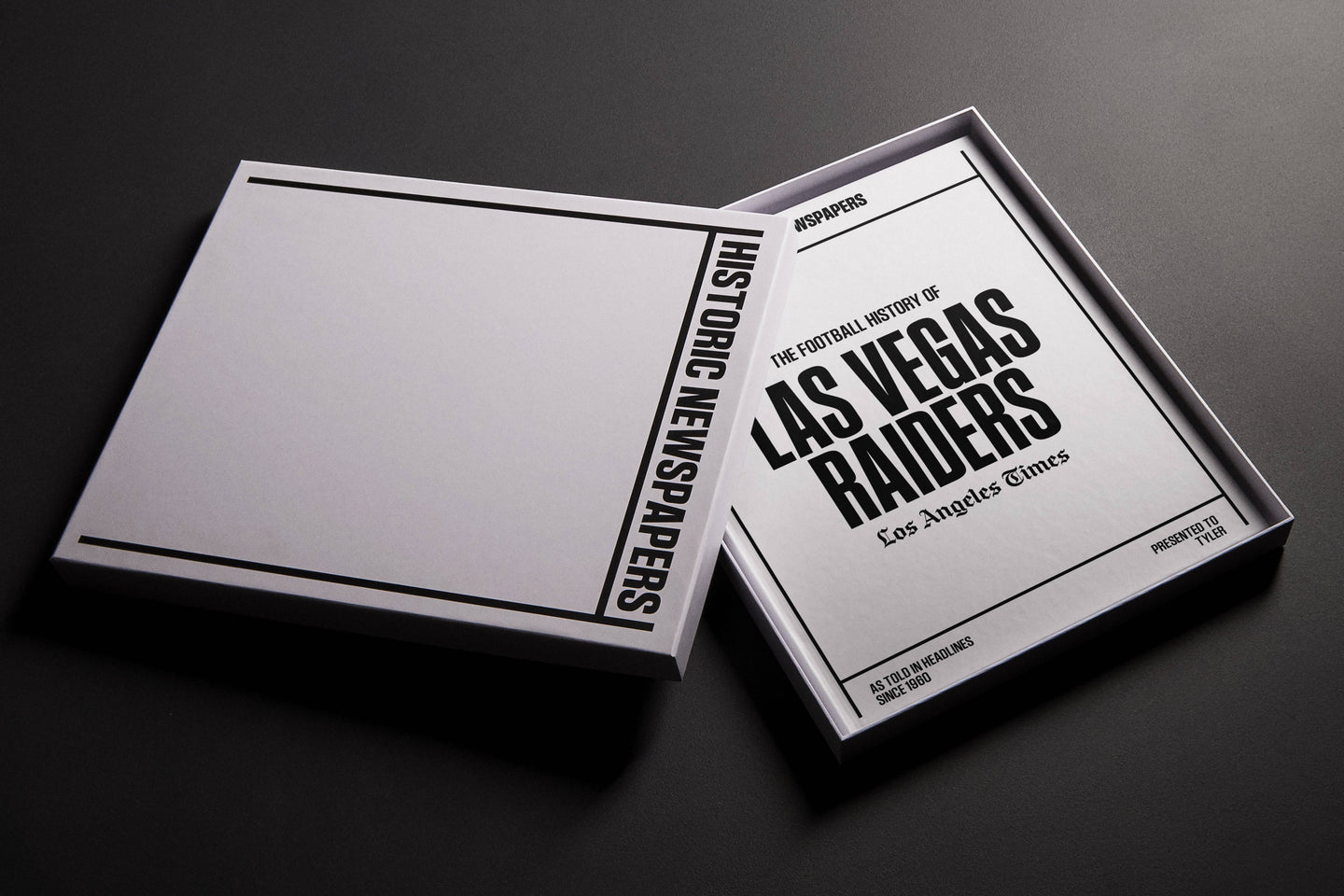 The US Football History of Las Vegas Raiders Los Angeles Times Edition Book - Historic Newspapers