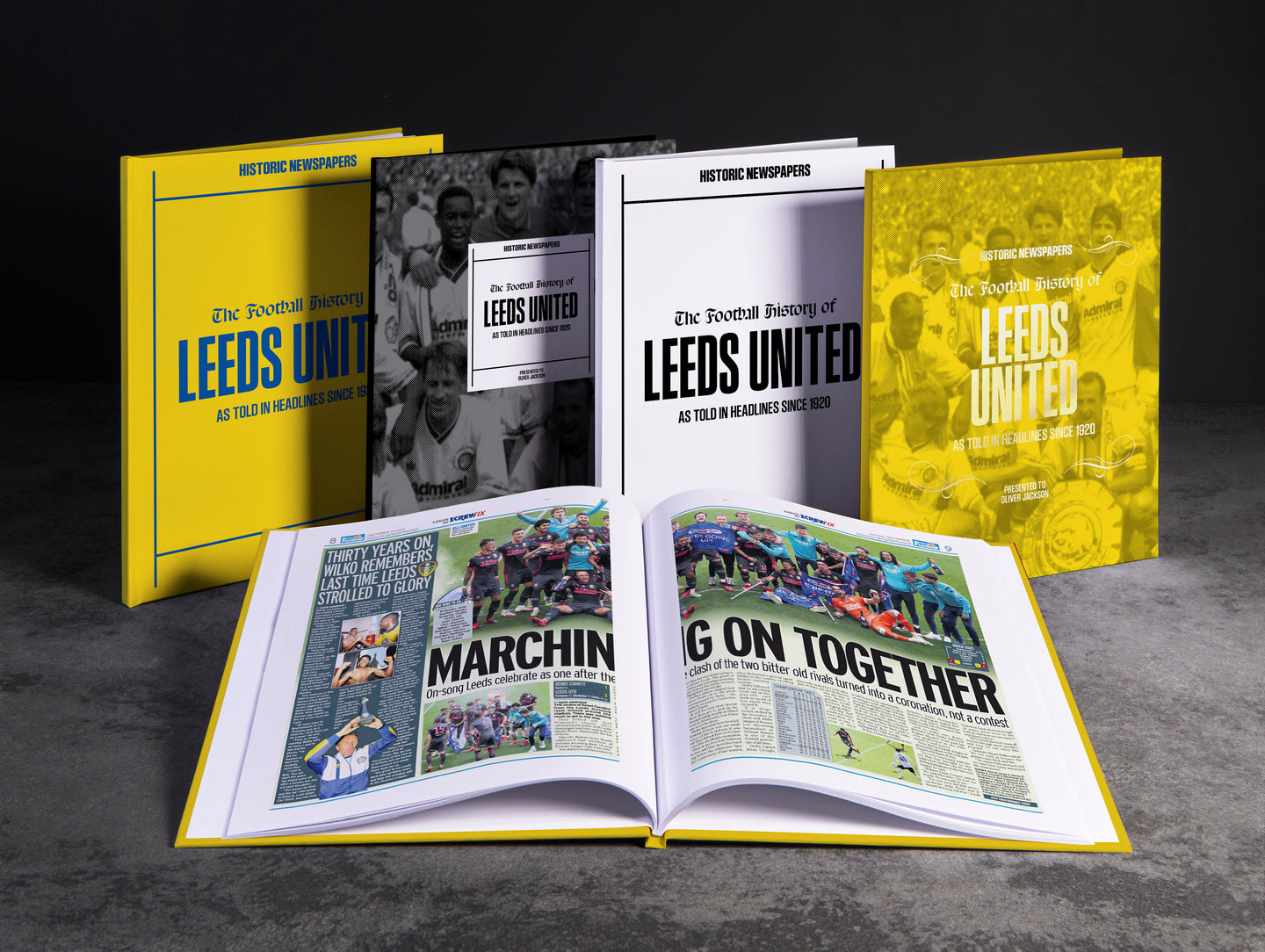 The Soccer History of Leeds United Book