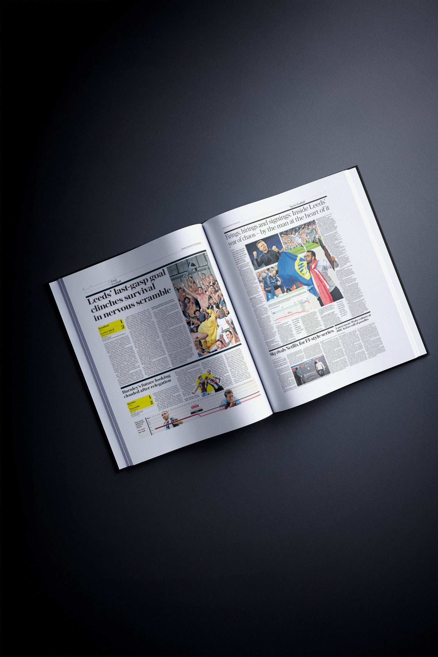 The Football History of Leeds United Telegraph Edition Book