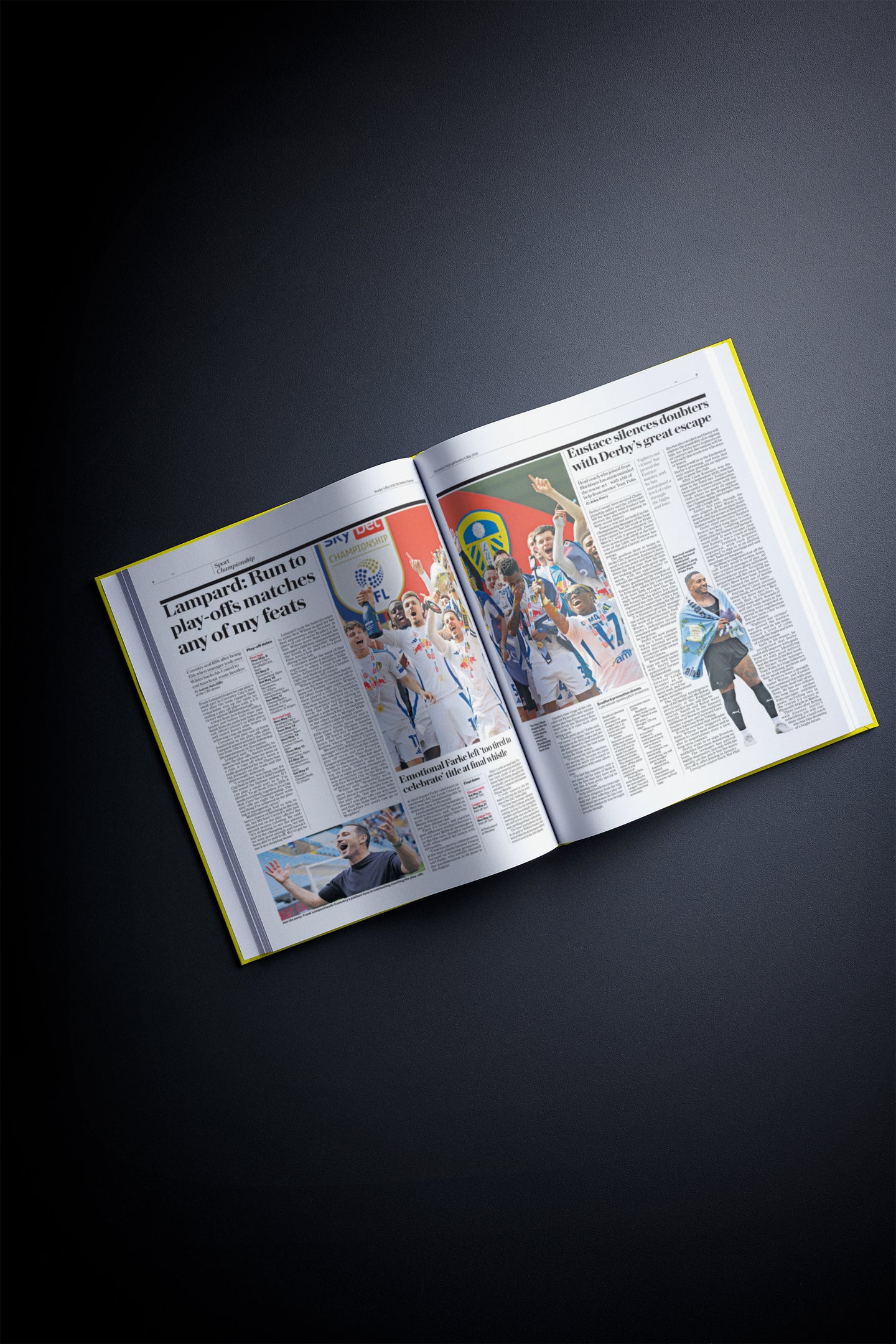 The Football History of Leeds United Telegraph Edition Book