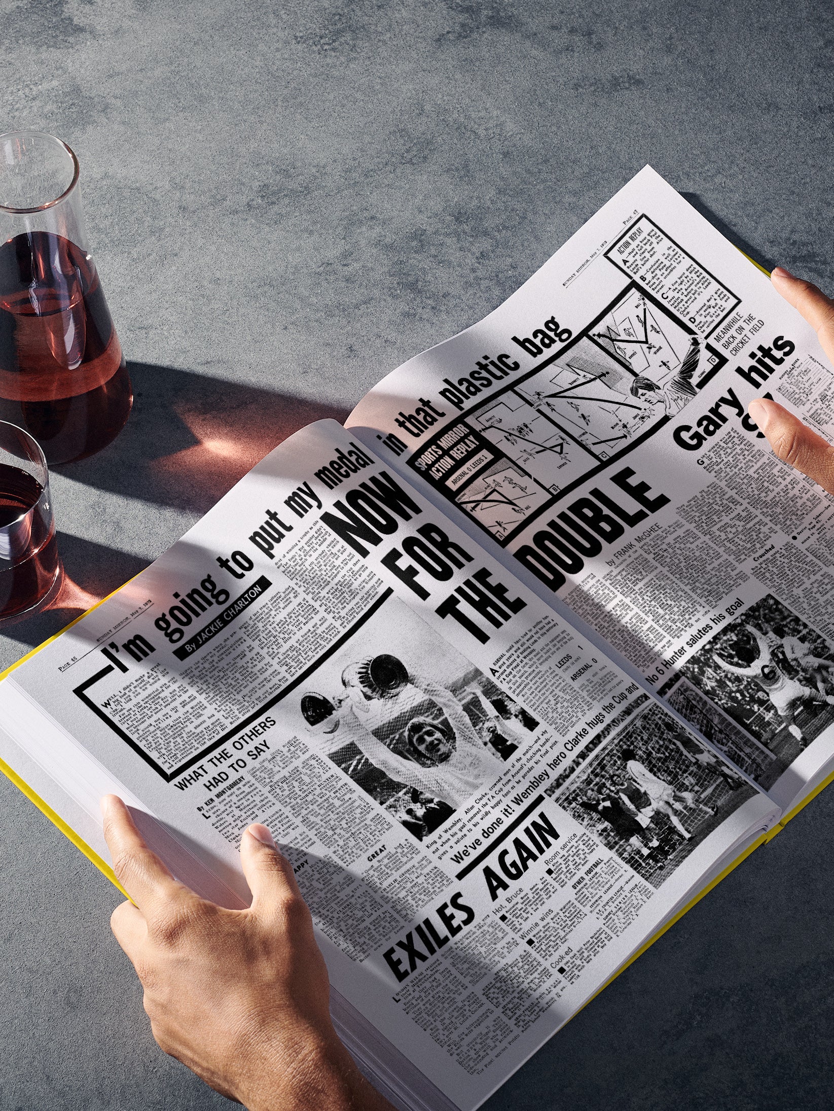 The Football History of Leeds United Book - Historic Newspapers