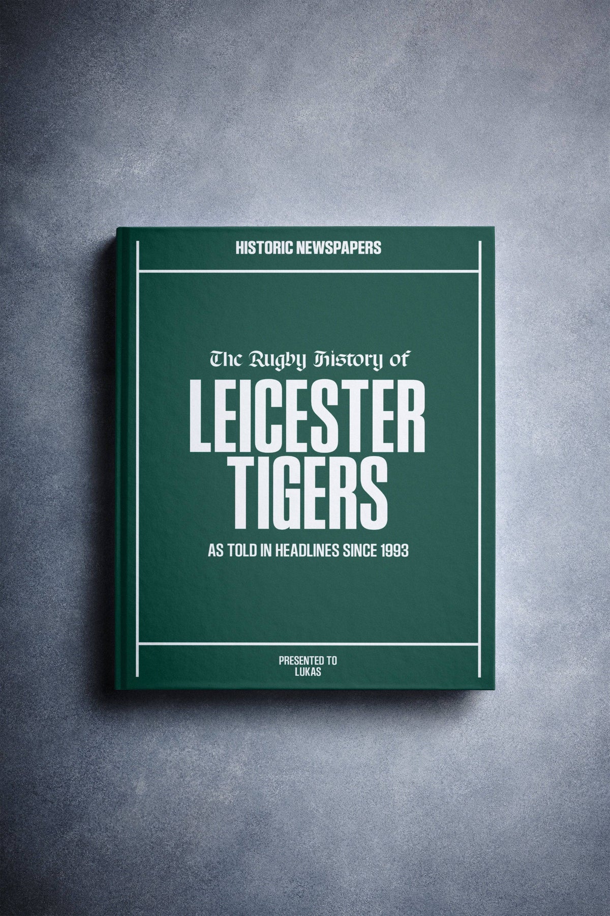 Leicester Tigers Rugby History Book | Historic Newspapers