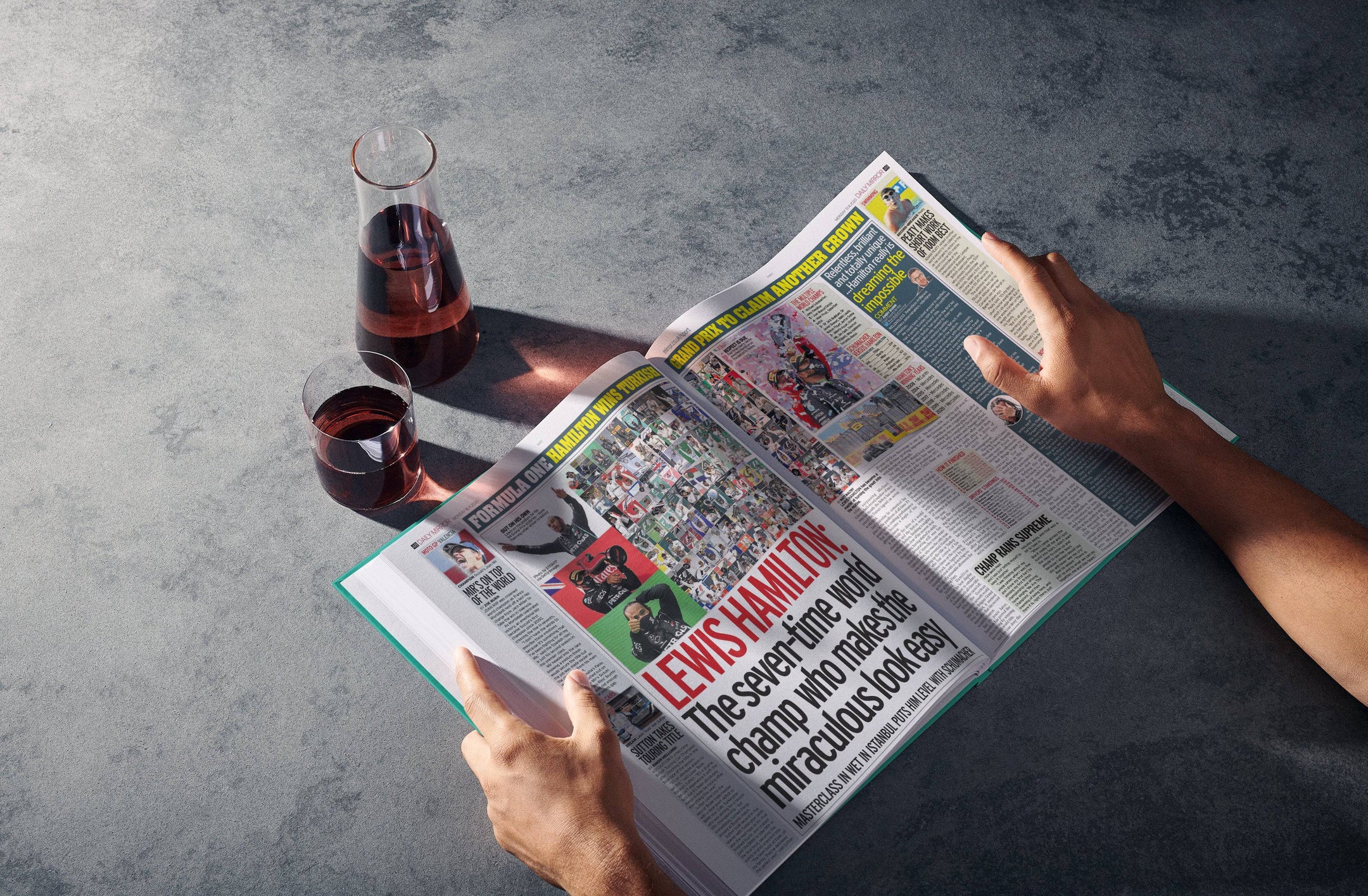 The Story of Lewis Hamilton Pictorial Edition - Historic Newspapers