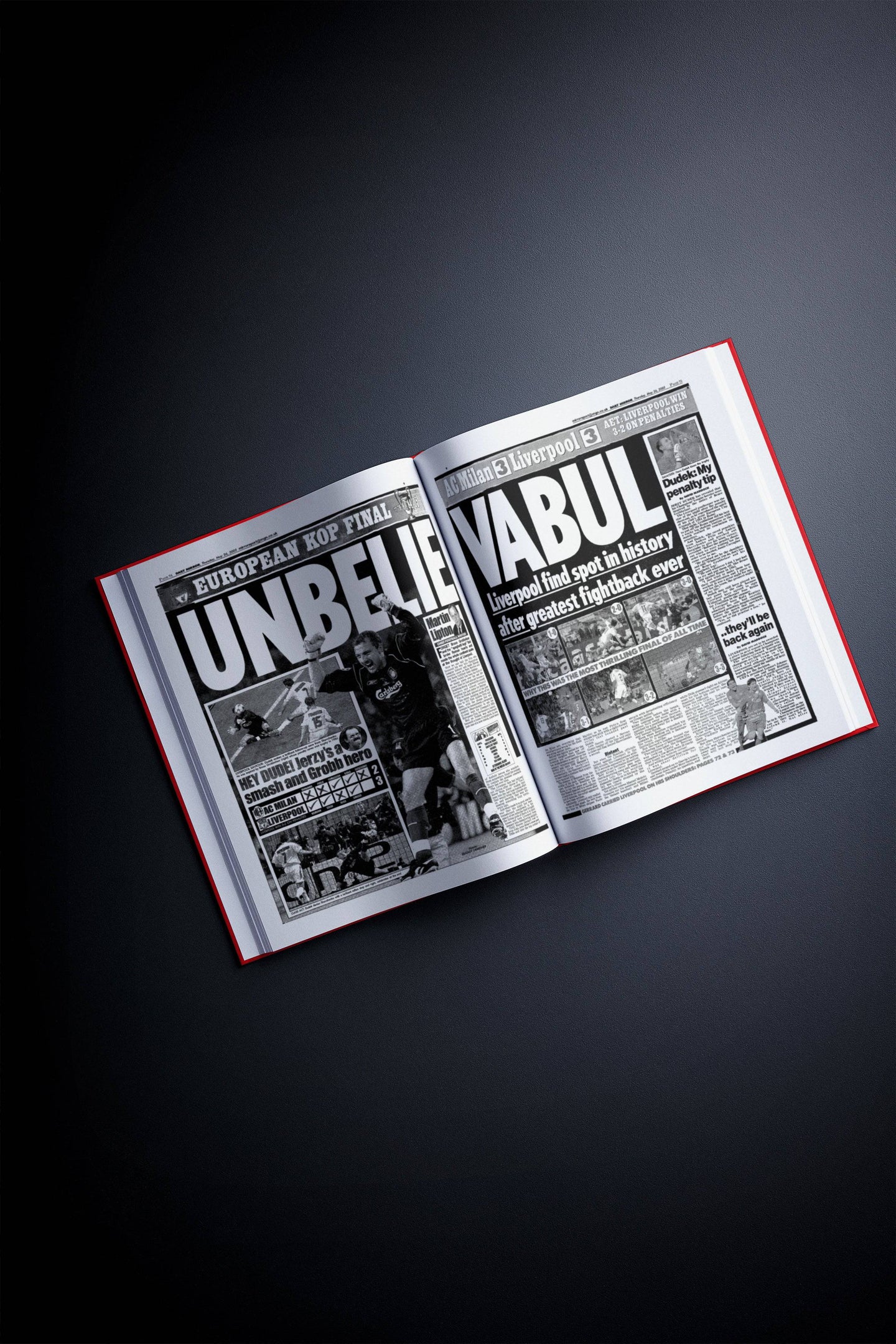 The Football History of Liverpool in Europe Book