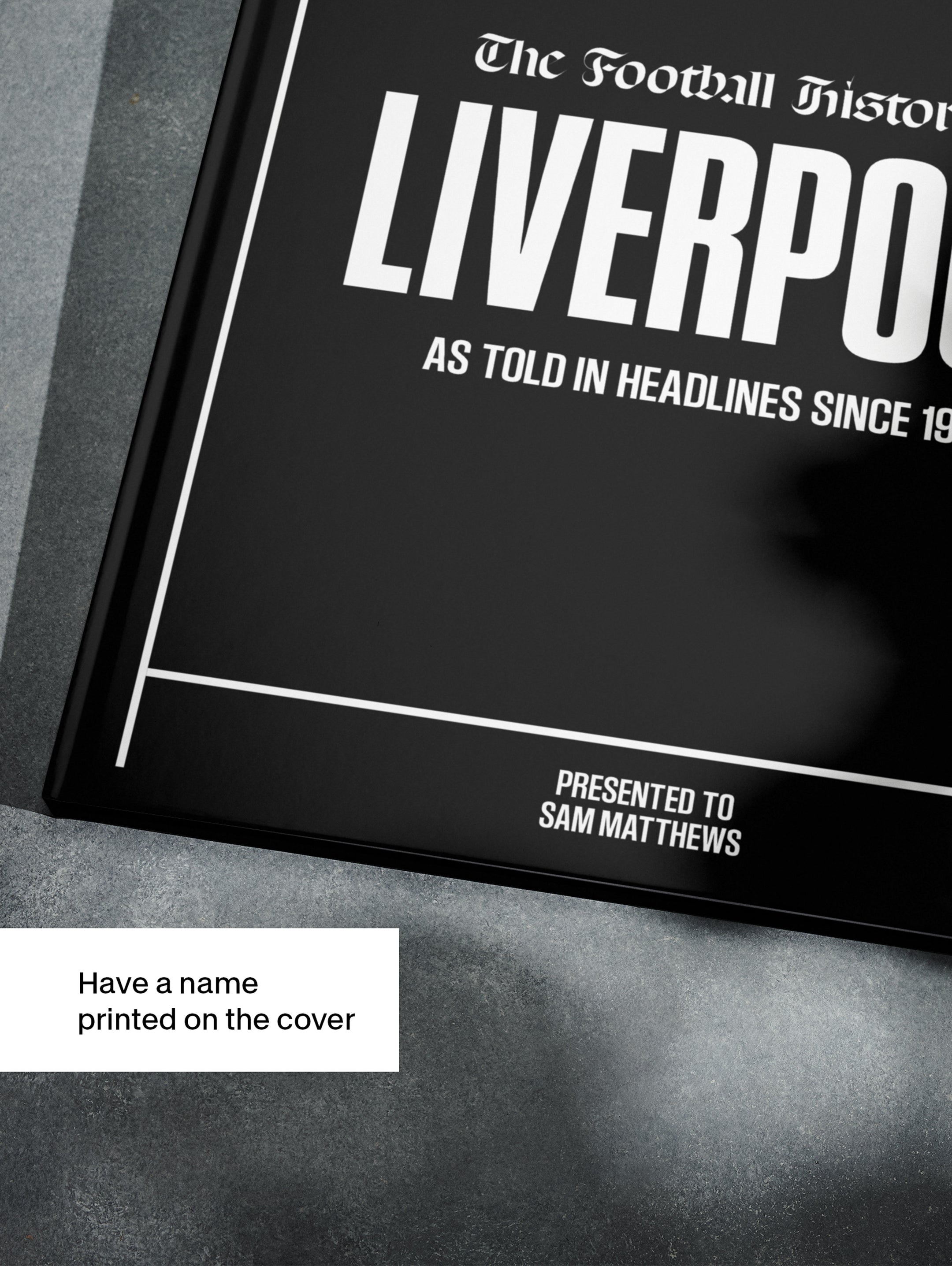 The Football History of Liverpool Book - Historic Newspapers