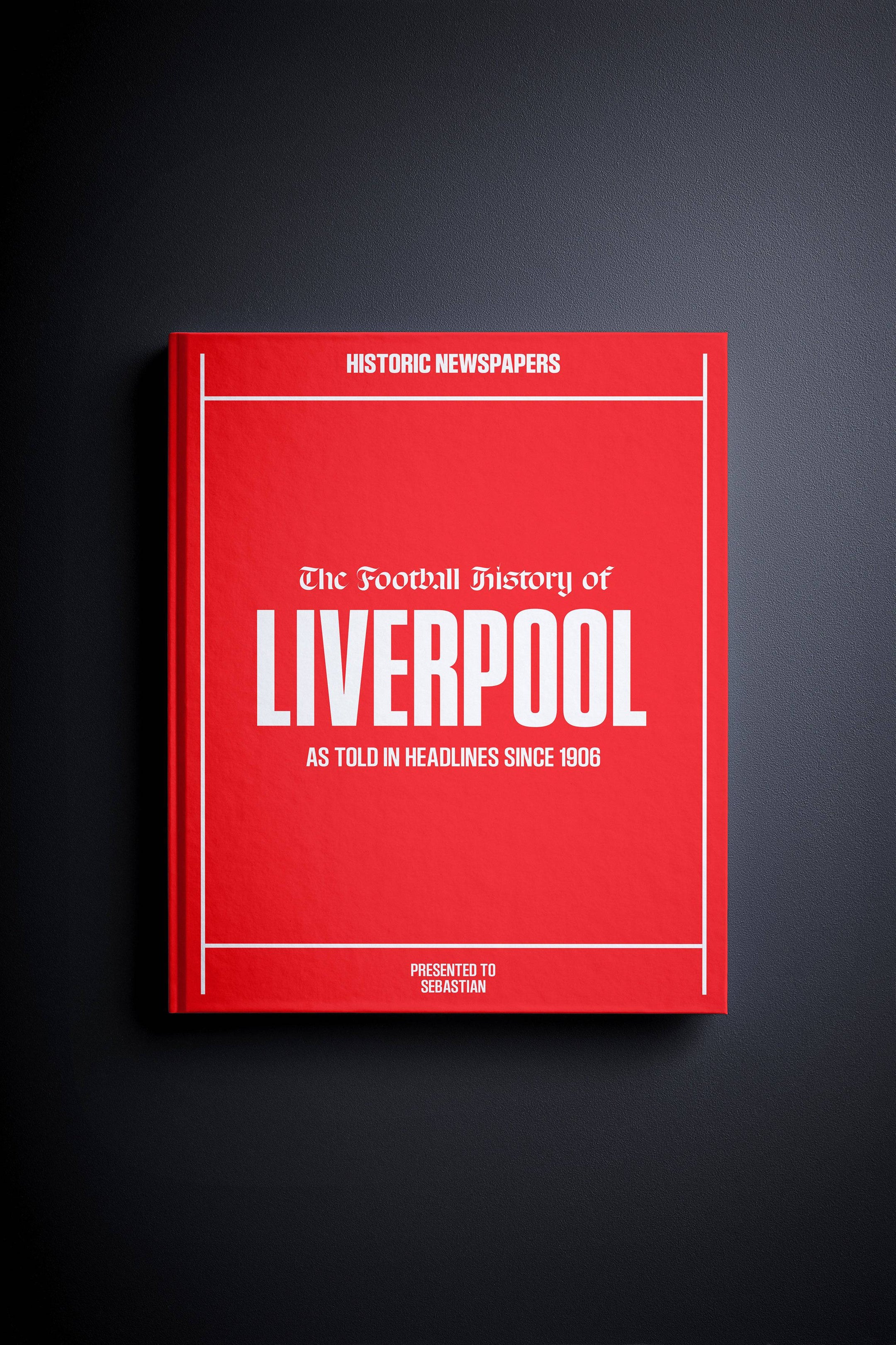 The Soccer History of Liverpool Book