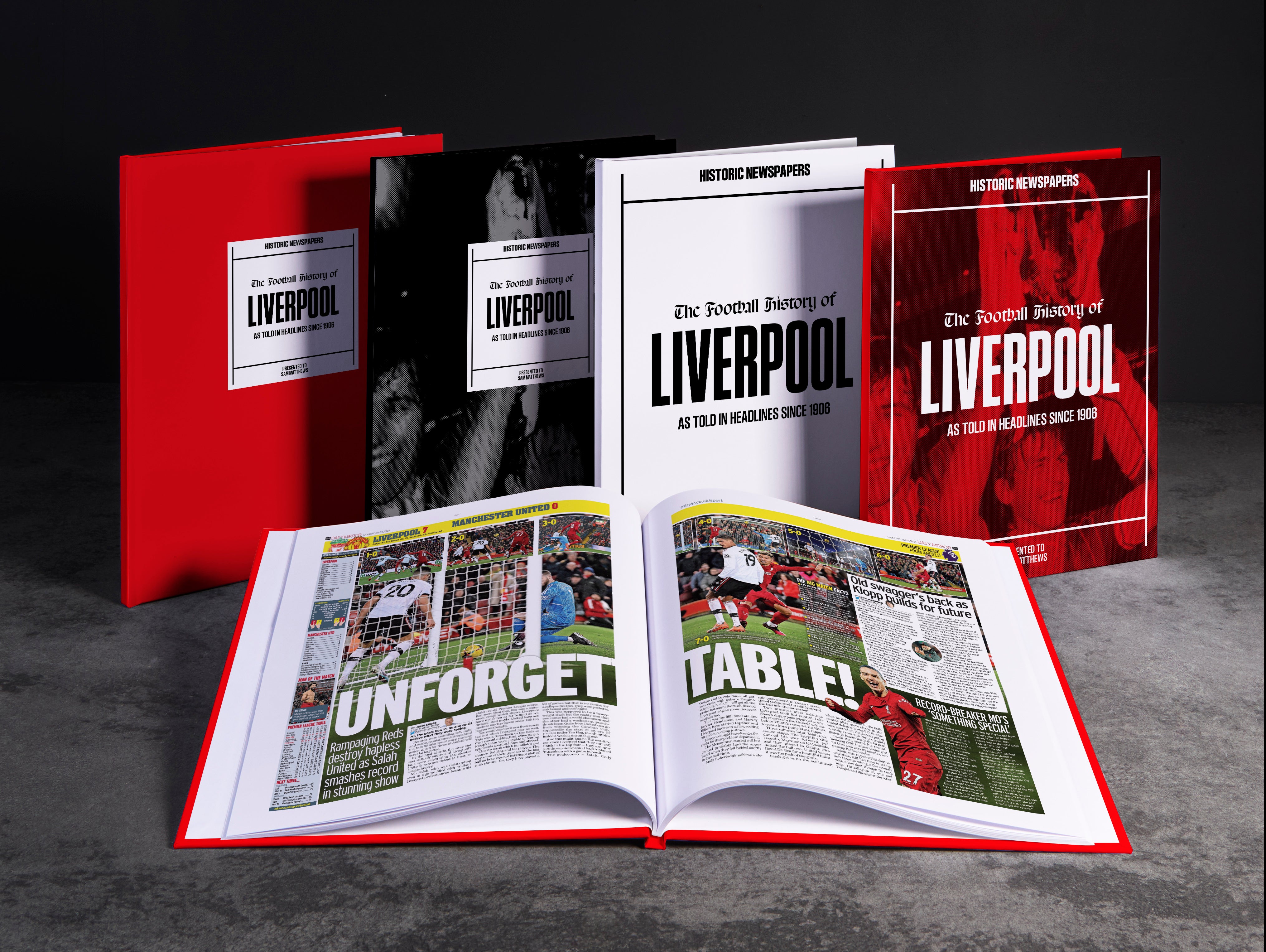The Football History of Liverpool Book | Historic Newspapers