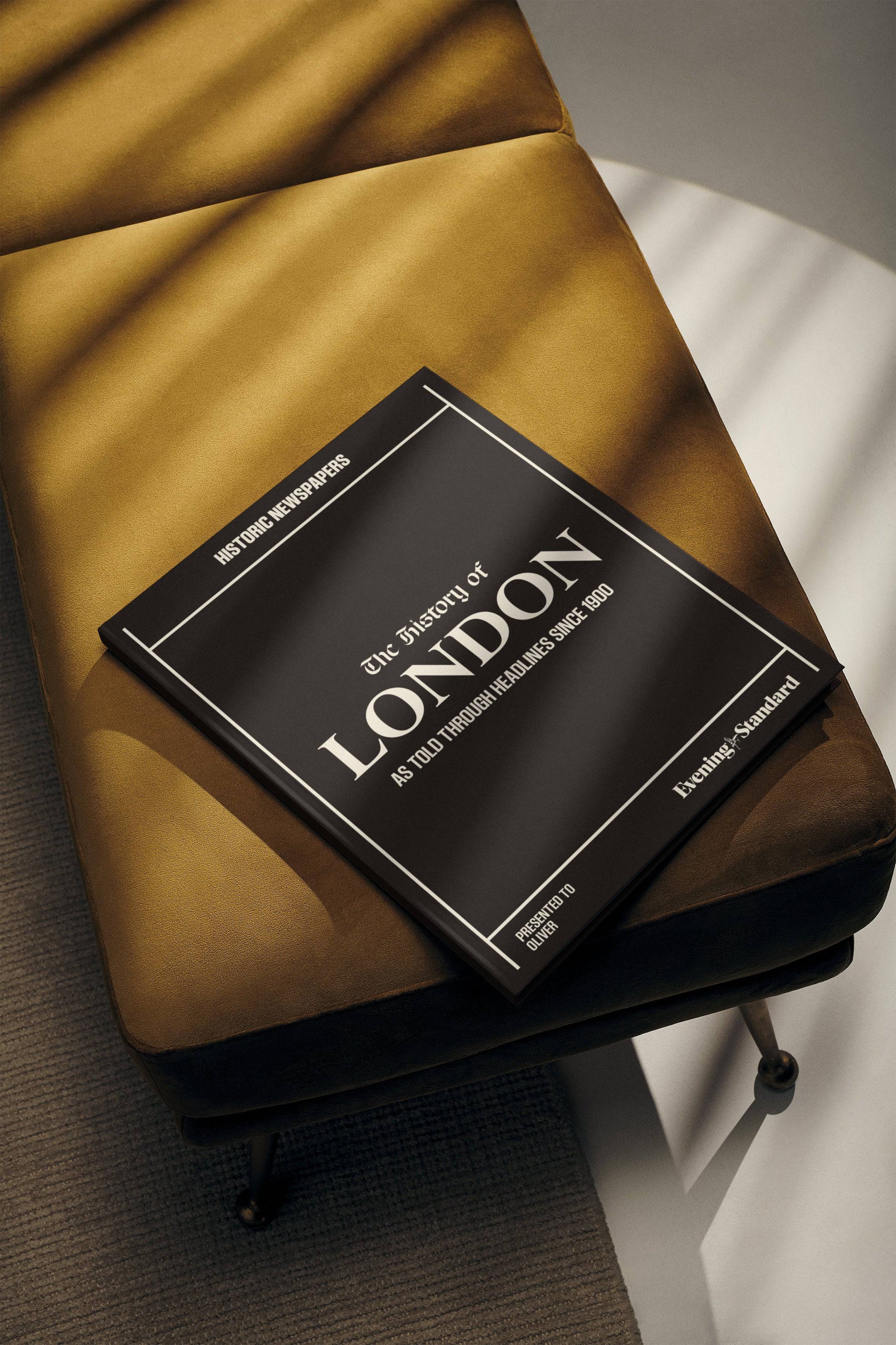 The History of London Evening Standard Edition Book - Historic Newspapers