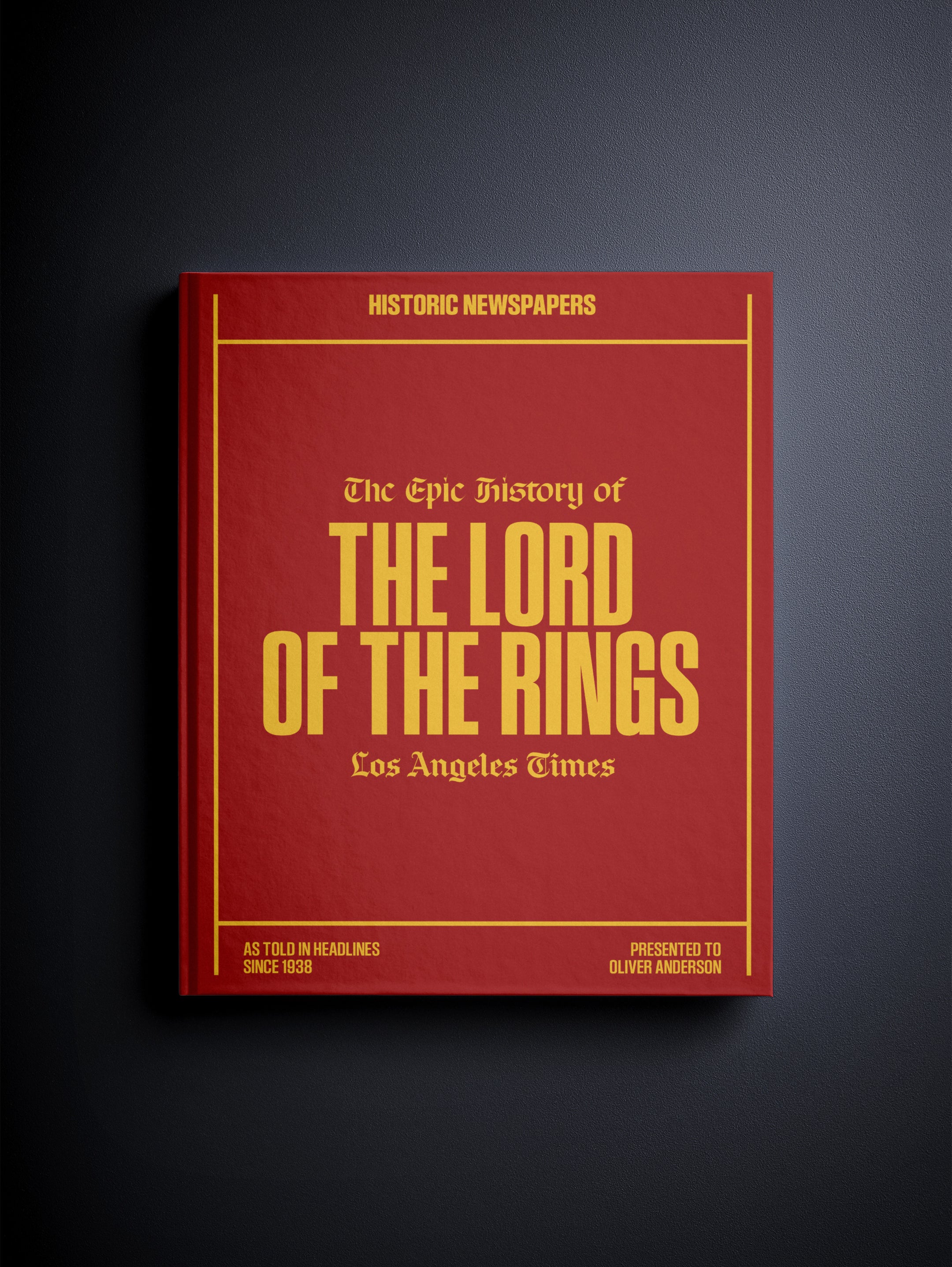 The Epic History of The Lord of the Rings Los Angeles Times Edition - Historic Newspapers